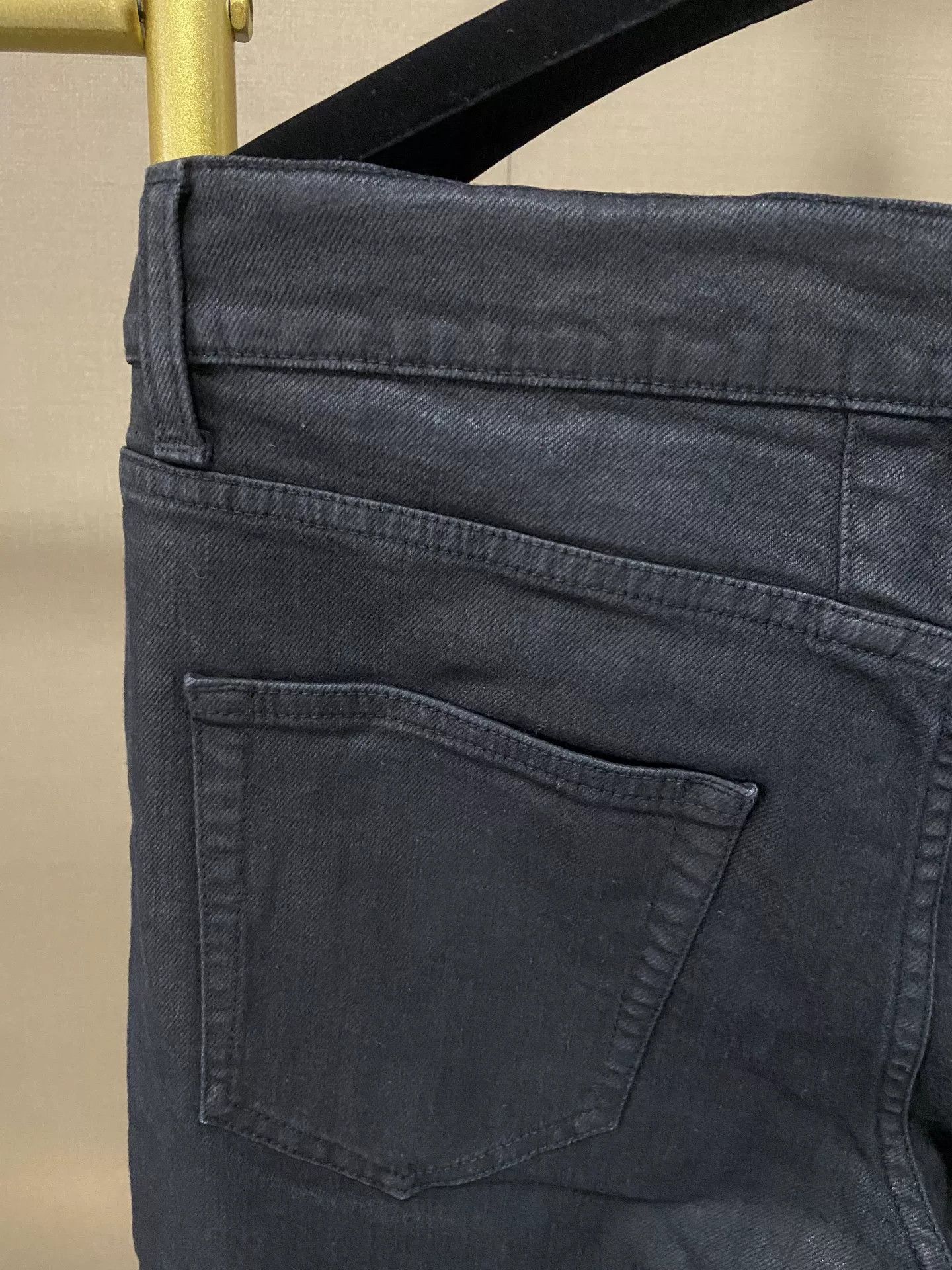Saint Laurent Paris Saint Laurent Black Jeans Size 31 Size US 31 - 4 Thumbnail