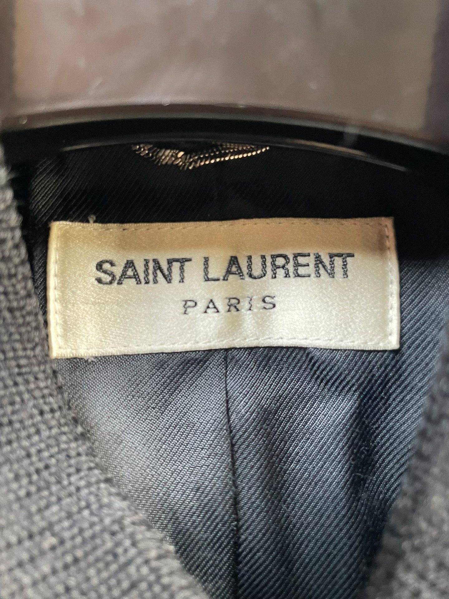 Saint Laurent Paris Saint Laurent 14FW Navy Varsity Jacket Size US S / EU 44-46 / 1 - 6 Thumbnail