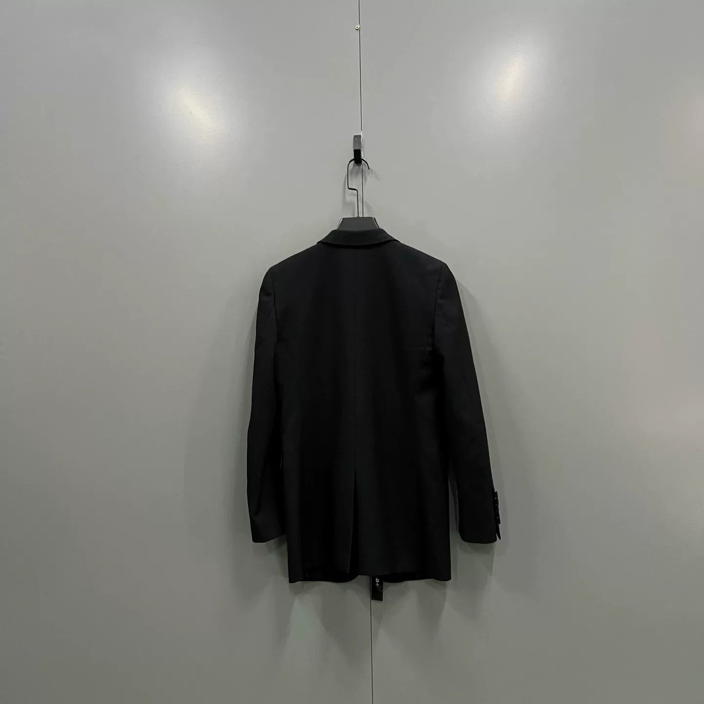 Saint Laurent Paris Saint Laurent Black Embroidered Lapel Blazer Size US M / EU 48-50 / 2 - 2 Thumbnail