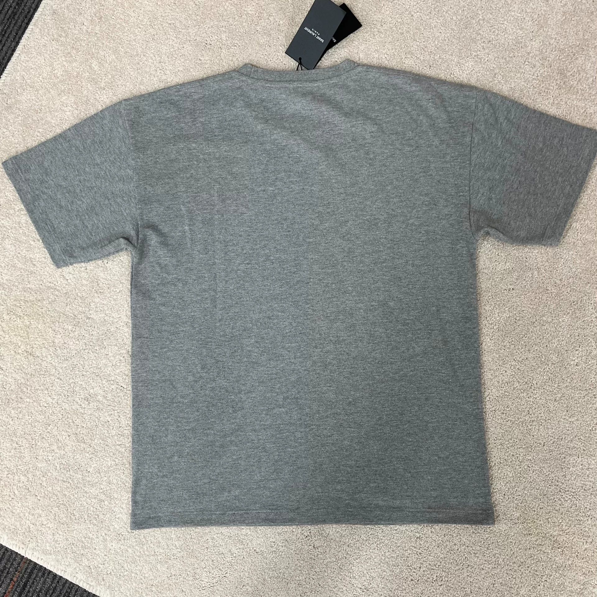 Saint Laurent Paris Saint Laurent YSL Solid Logo Short Sleeve Size US M / EU 48-50 / 2 - 3 Thumbnail