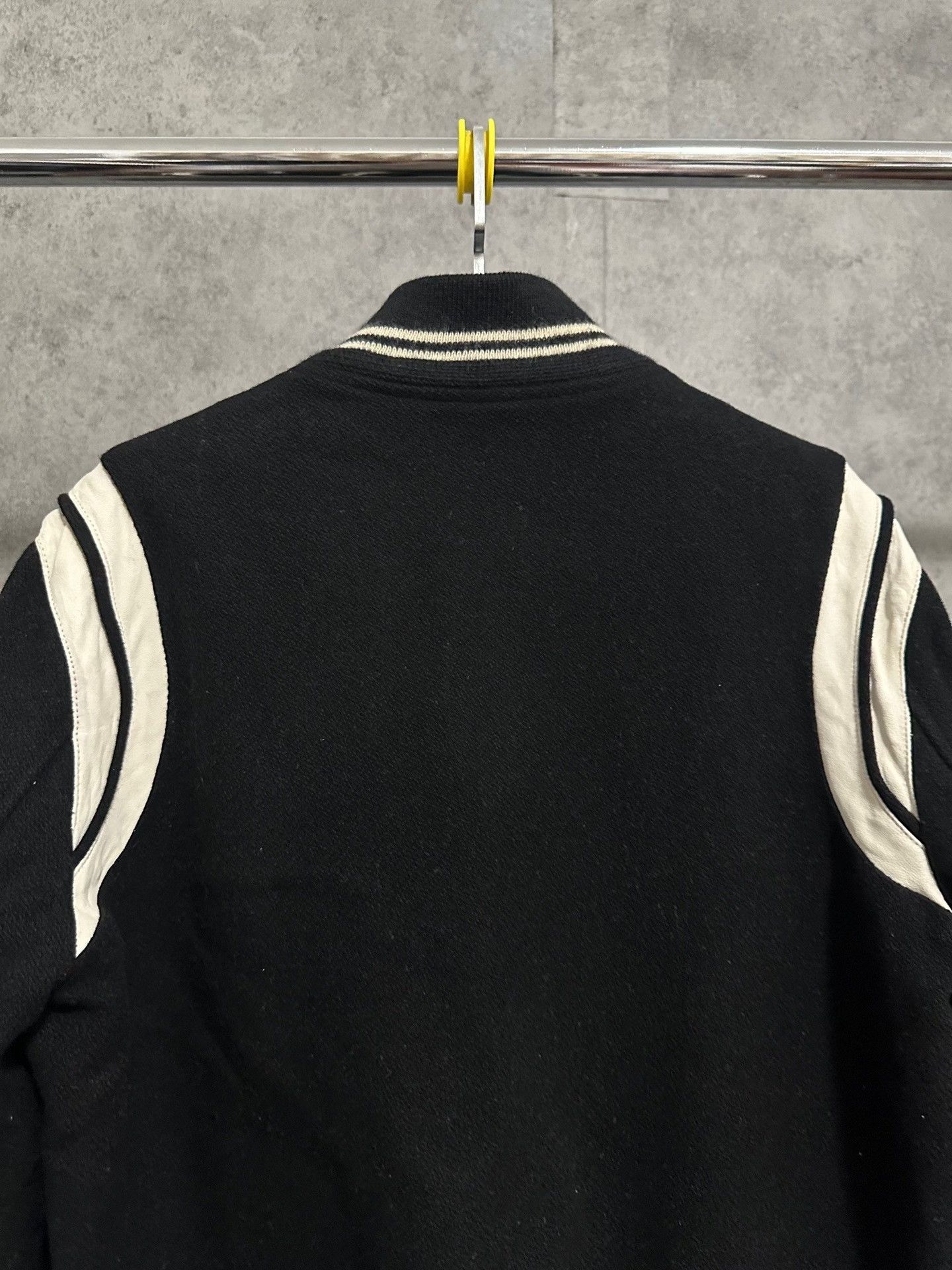 Saint Laurent Paris Saint Laurent Black White Varsity Jacket Size US M / EU 48-50 / 2 - 5 Thumbnail
