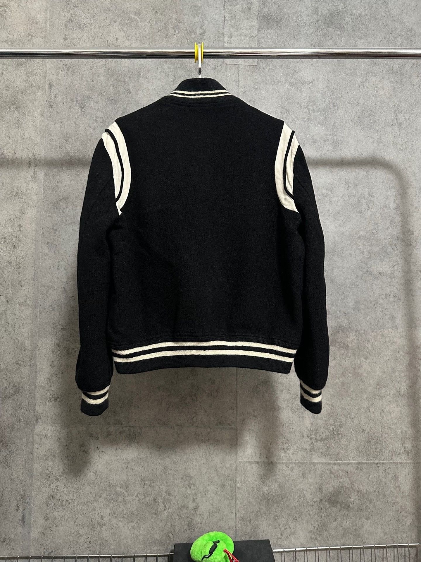 Saint Laurent Paris Saint Laurent Black White Varsity Jacket Size US M / EU 48-50 / 2 - 4 Thumbnail