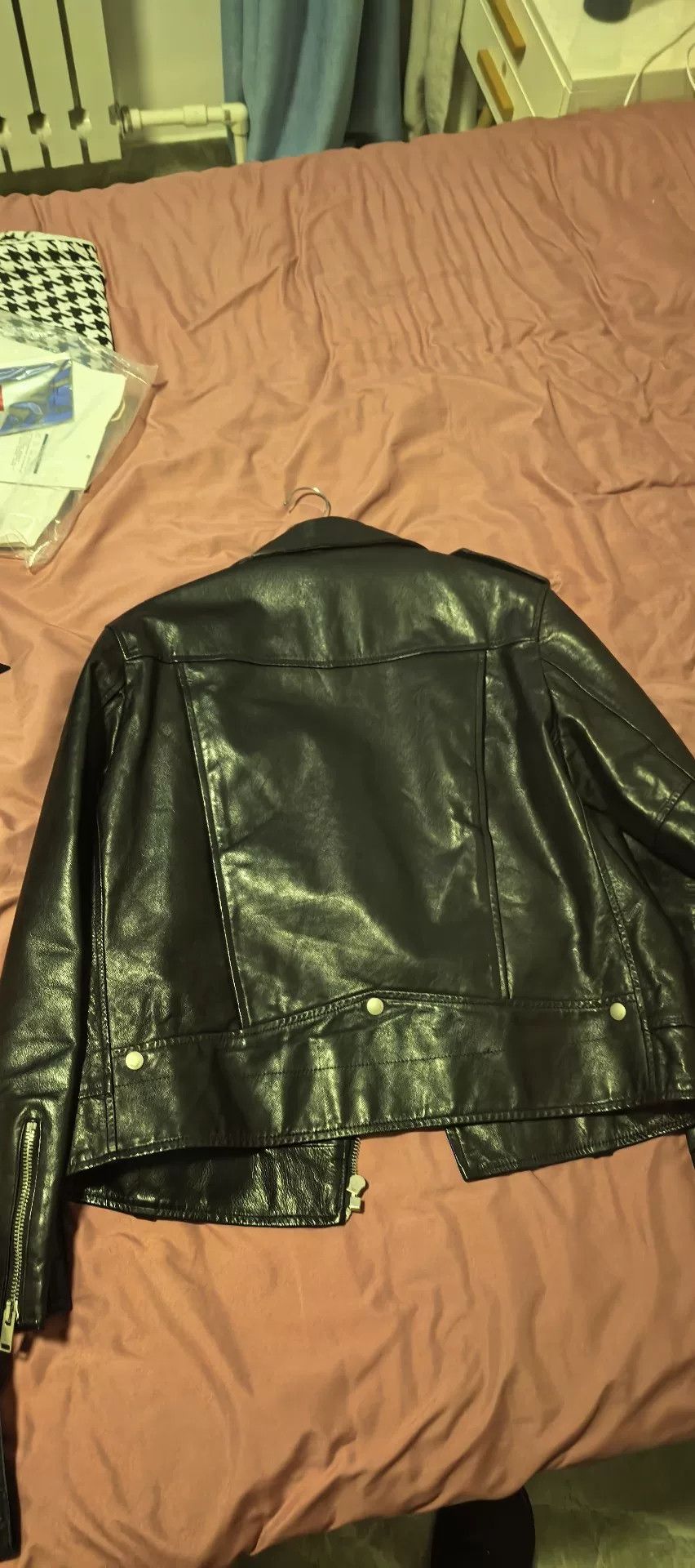 Saint Laurent Paris Saint Laurent Men's Black Biker Jacket Size US M / EU 48-50 / 2 - 4 Thumbnail