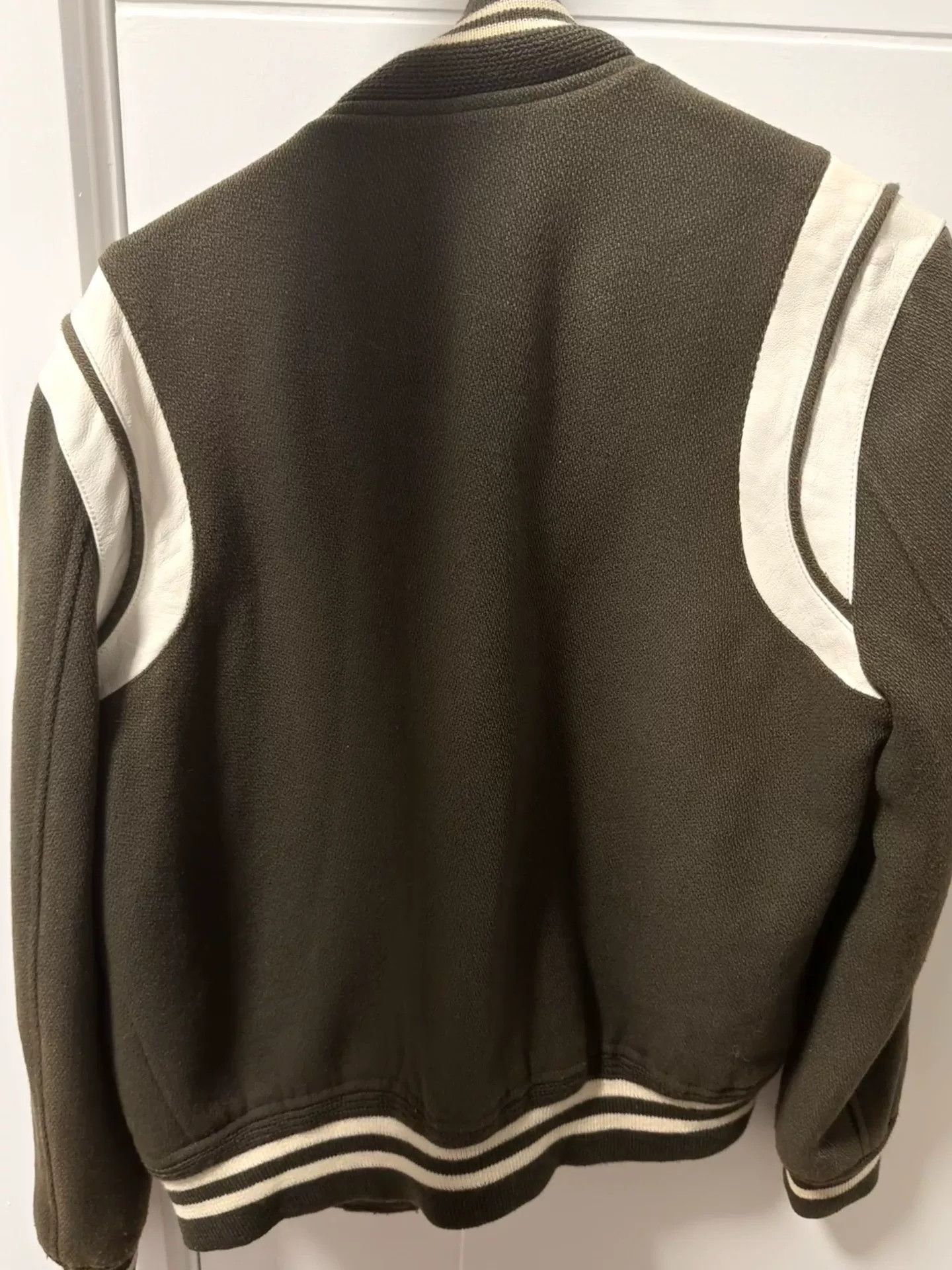 Saint Laurent Paris Saint Laurent Varsity Baseball Jacket Size M / US 6-8 / IT 42-44 - 2 Thumbnail