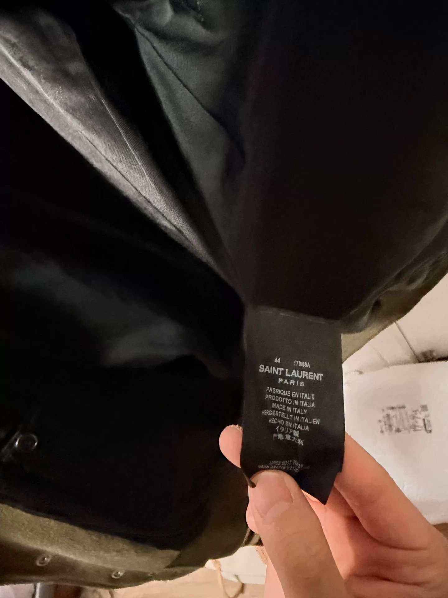 Saint Laurent Paris Saint Laurent Varsity Baseball Jacket Size M / US 6-8 / IT 42-44 - 5 Thumbnail