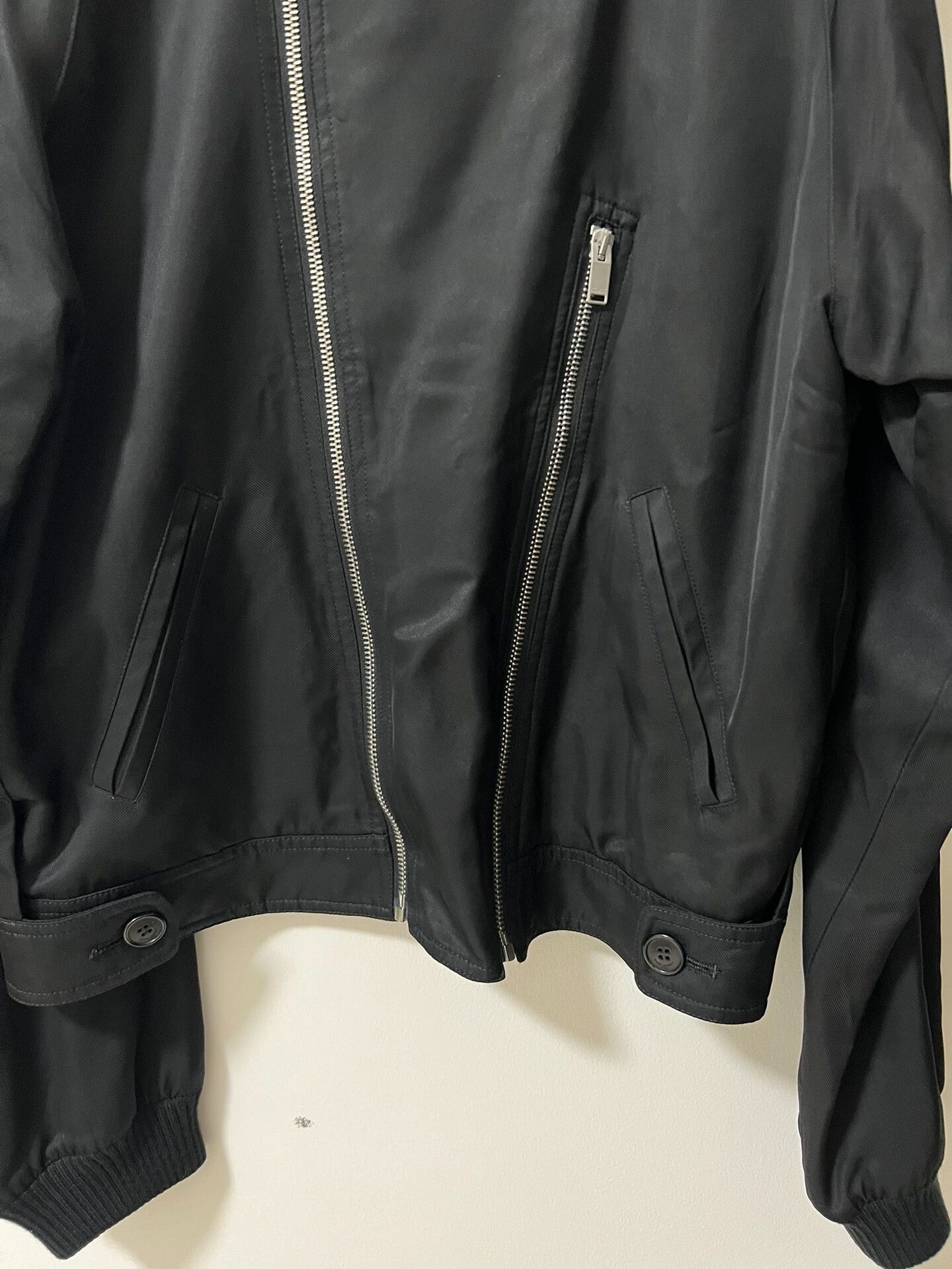 Saint Laurent Paris Saint Laurent Paris Black Bomber Jacket Size US S / EU 44-46 / 1 - 3 Thumbnail
