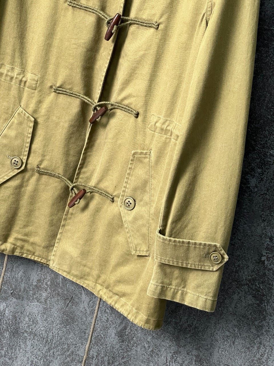 Saint Laurent Paris SAINT LAURENT Toggle Hooded Coat Size US S / EU 44-46 / 1 - 5 Thumbnail