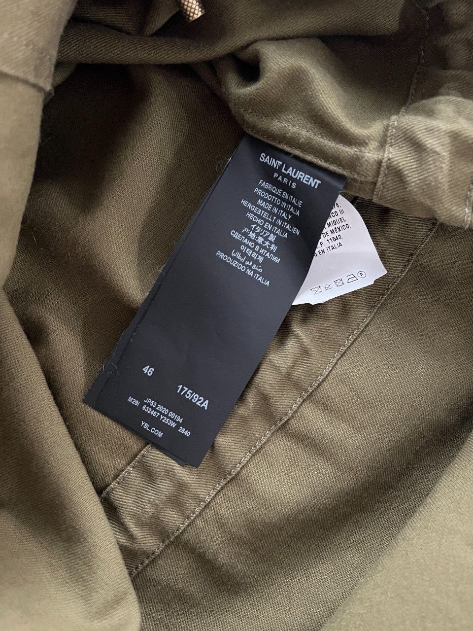 Saint Laurent Paris SAINT LAURENT Toggle Hooded Coat Size US S / EU 44-46 / 1 - 7 Thumbnail