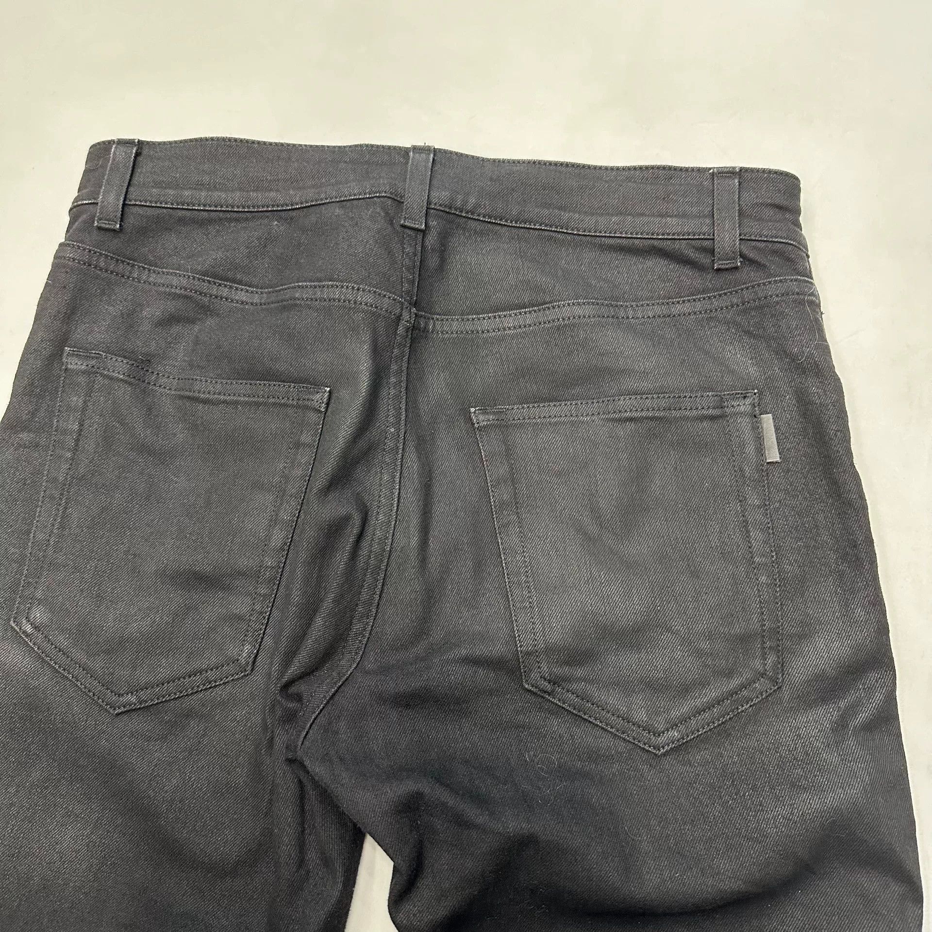 Saint Laurent Paris Saint Laurent Black Slim Fit Jeans Size US 32 / EU 48 - 7 Thumbnail