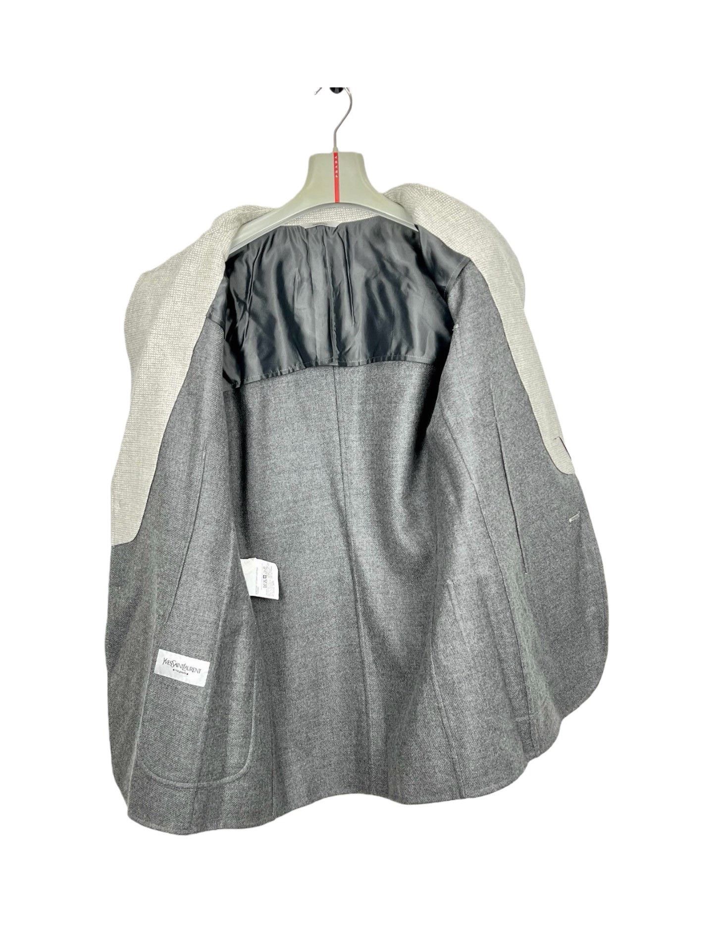 Saint Laurent Paris YSL Wool Blazer Size US L / EU 52-54 / 3 - 4 Thumbnail
