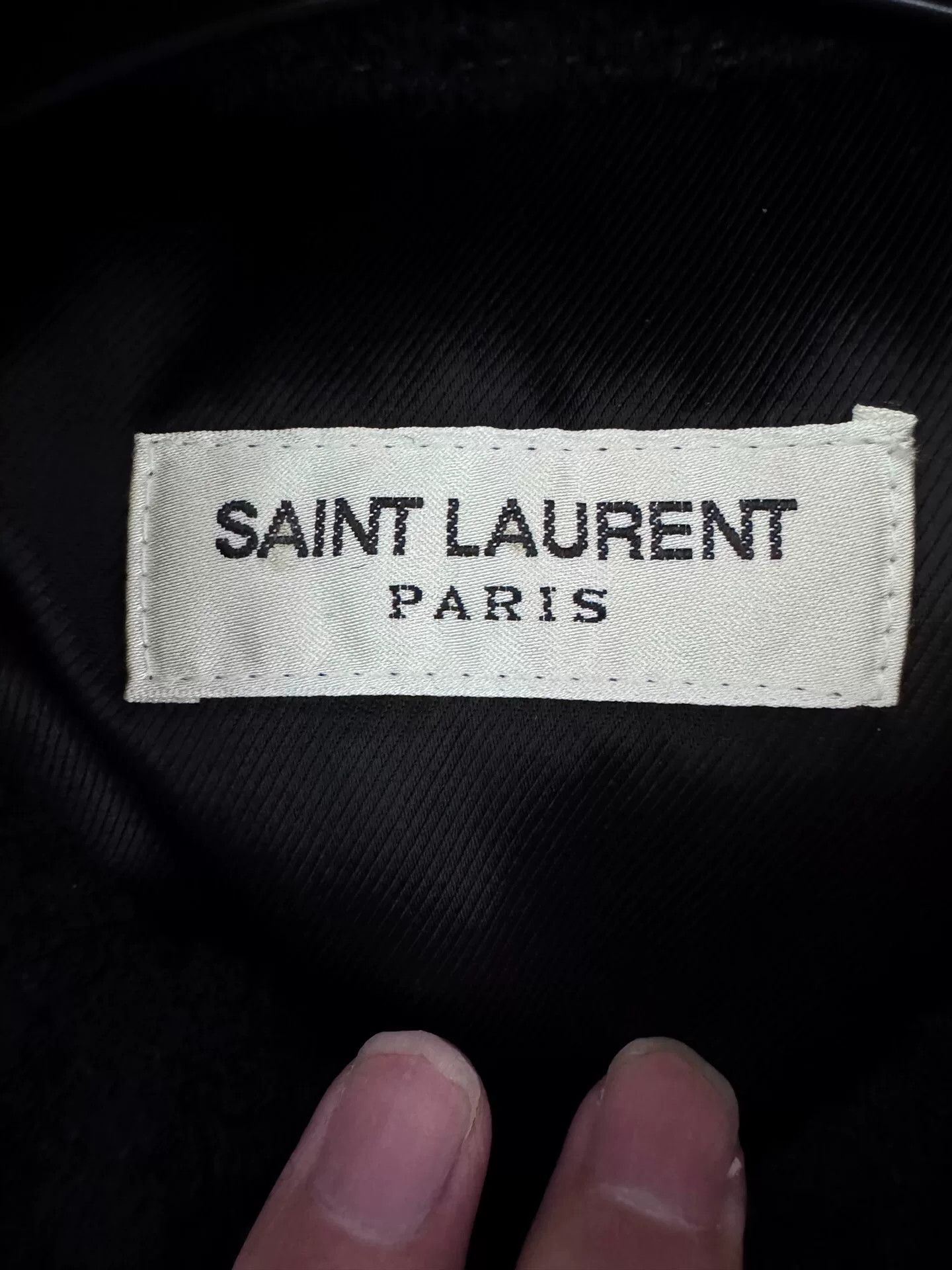 Saint Laurent Paris Saint Laurent 23FW Black Jacket Size US S / EU 44-46 / 1 - 4 Thumbnail