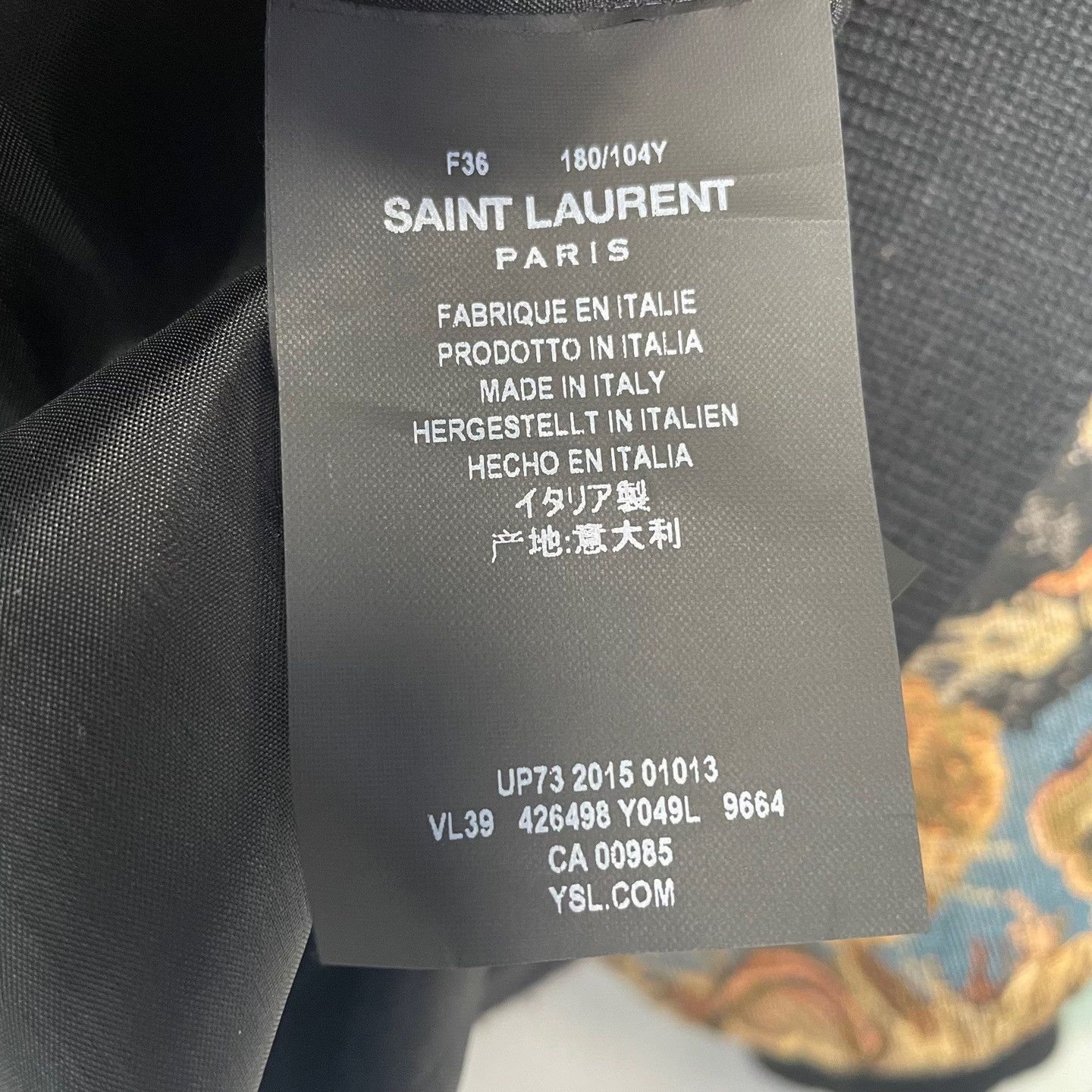 Saint Laurent Paris Saint Laurent Lion Cheetah Print Jacket Size US M / EU 48-50 / 2 - 4 Thumbnail