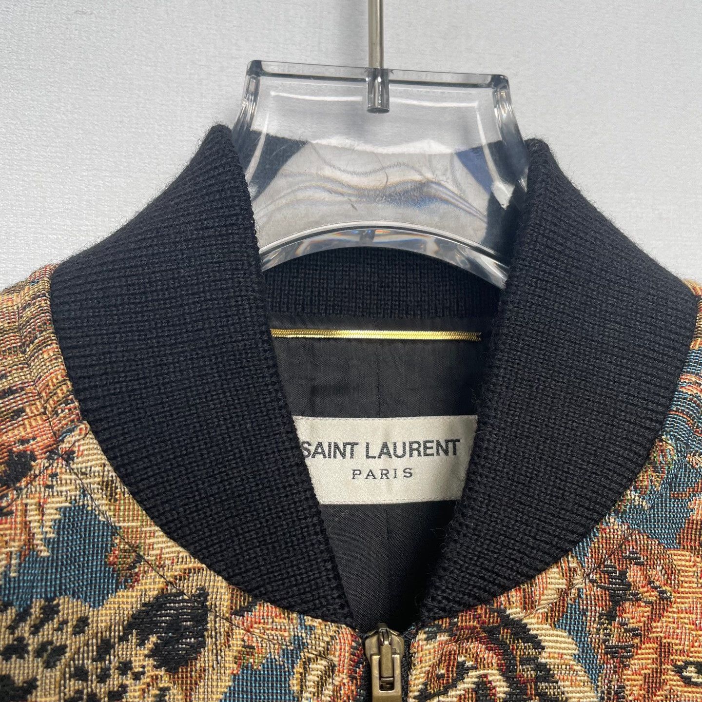 Saint Laurent Paris Saint Laurent Lion Cheetah Print Jacket Size US M / EU 48-50 / 2 - 7 Thumbnail