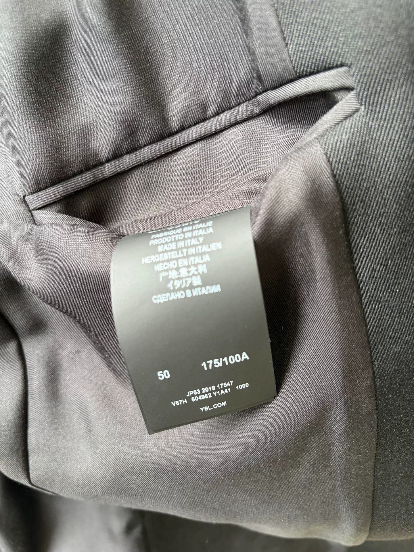 Saint Laurent Paris Saint Laurent Black Trimmed Blazer Size US M / EU 48-50 / 2 - 4 Thumbnail