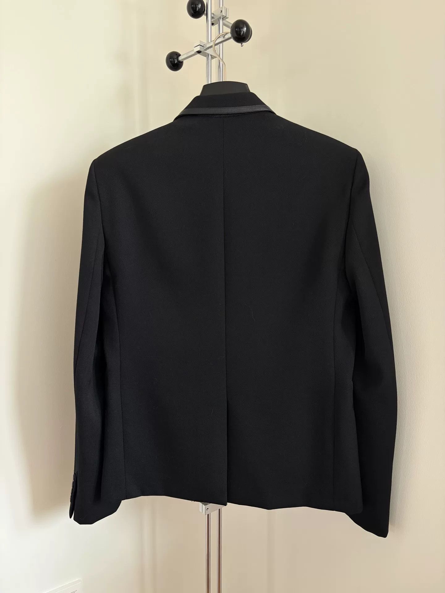 Saint Laurent Paris Saint Laurent Black Trimmed Blazer Size US M / EU 48-50 / 2 - 3 Thumbnail