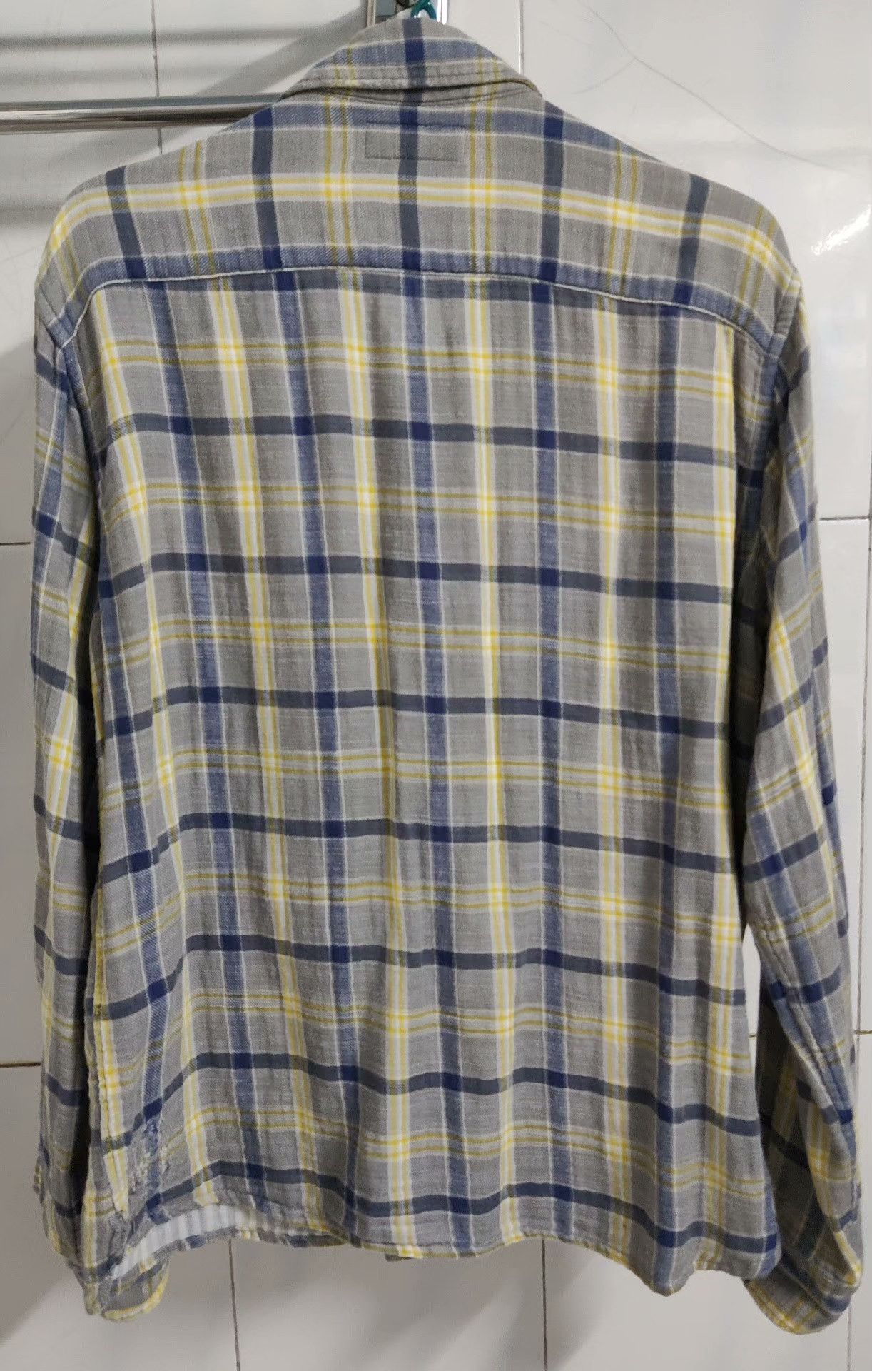 Saint Laurent Paris Saint Laurent Plaid Shirt Size US S / EU 44-46 / 1 - 2 Thumbnail
