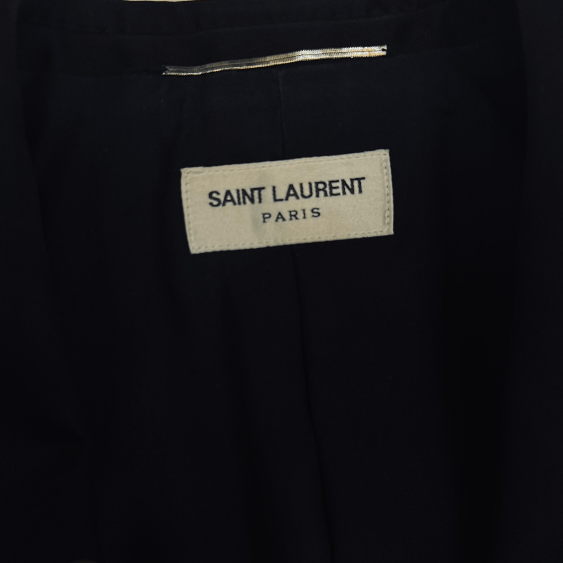 Saint Laurent Paris Saint Laurent 14SS Shawl Collar Blazer Size US S / EU 44-46 / 1 - 3 Thumbnail