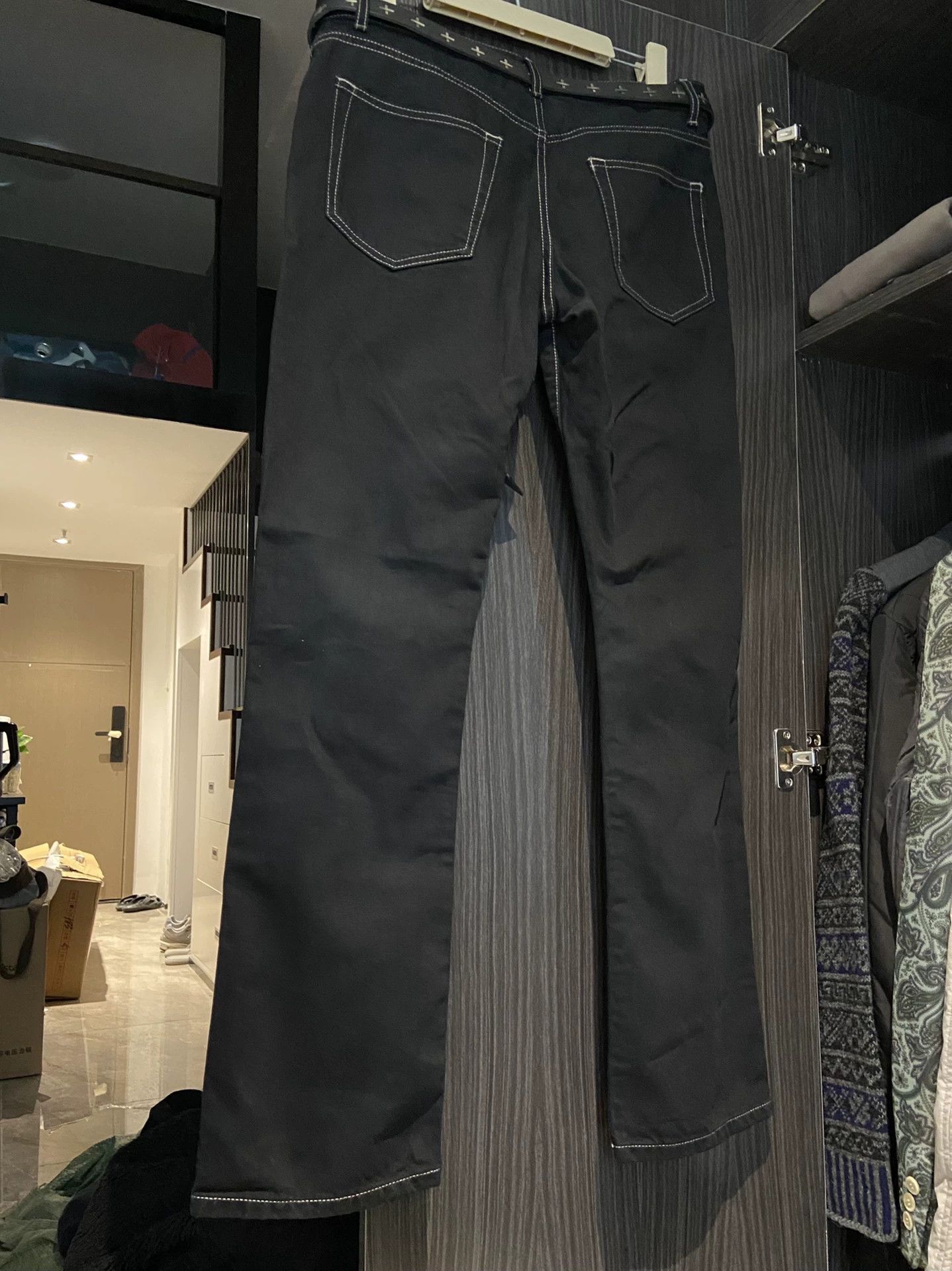 Saint Laurent Paris Saint Laurent D17 Cut Boot Flare Pants Size US 32 / EU 48 - 2 Thumbnail