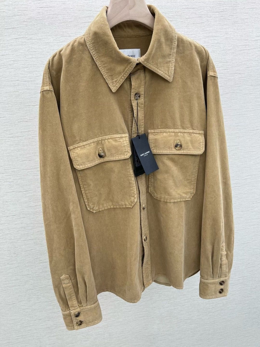 Saint Laurent Paris Saint Laurent 25FW Corduroy Shirt Jacket Size US L / EU 52-54 / 3 - 5 Thumbnail