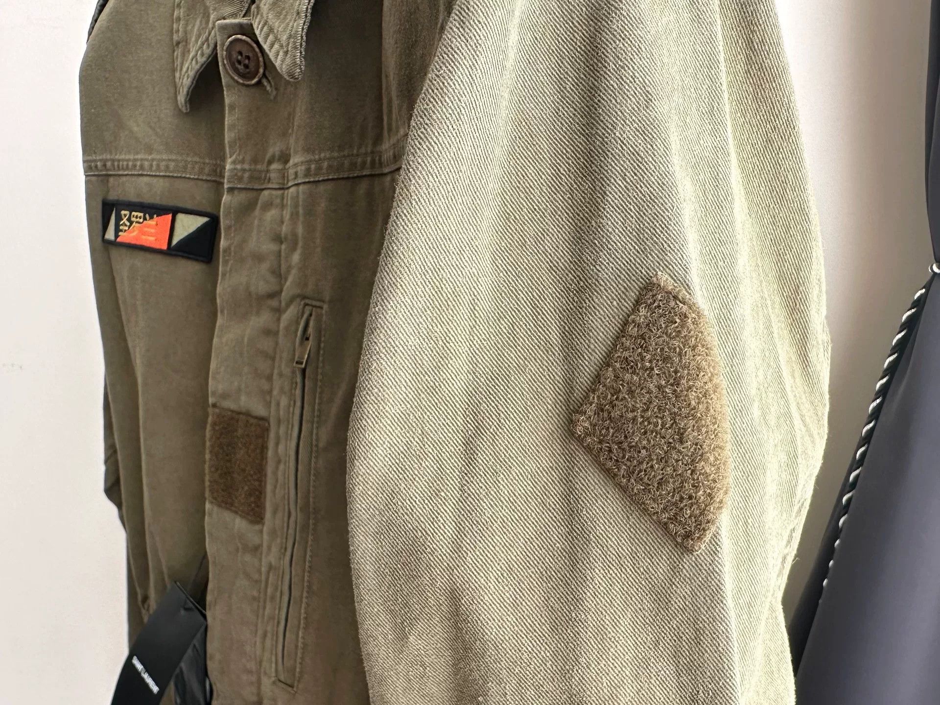 Saint Laurent Paris Saint Laurent Olive Green Hunting Jacket Size US S / EU 44-46 / 1 - 5 Thumbnail