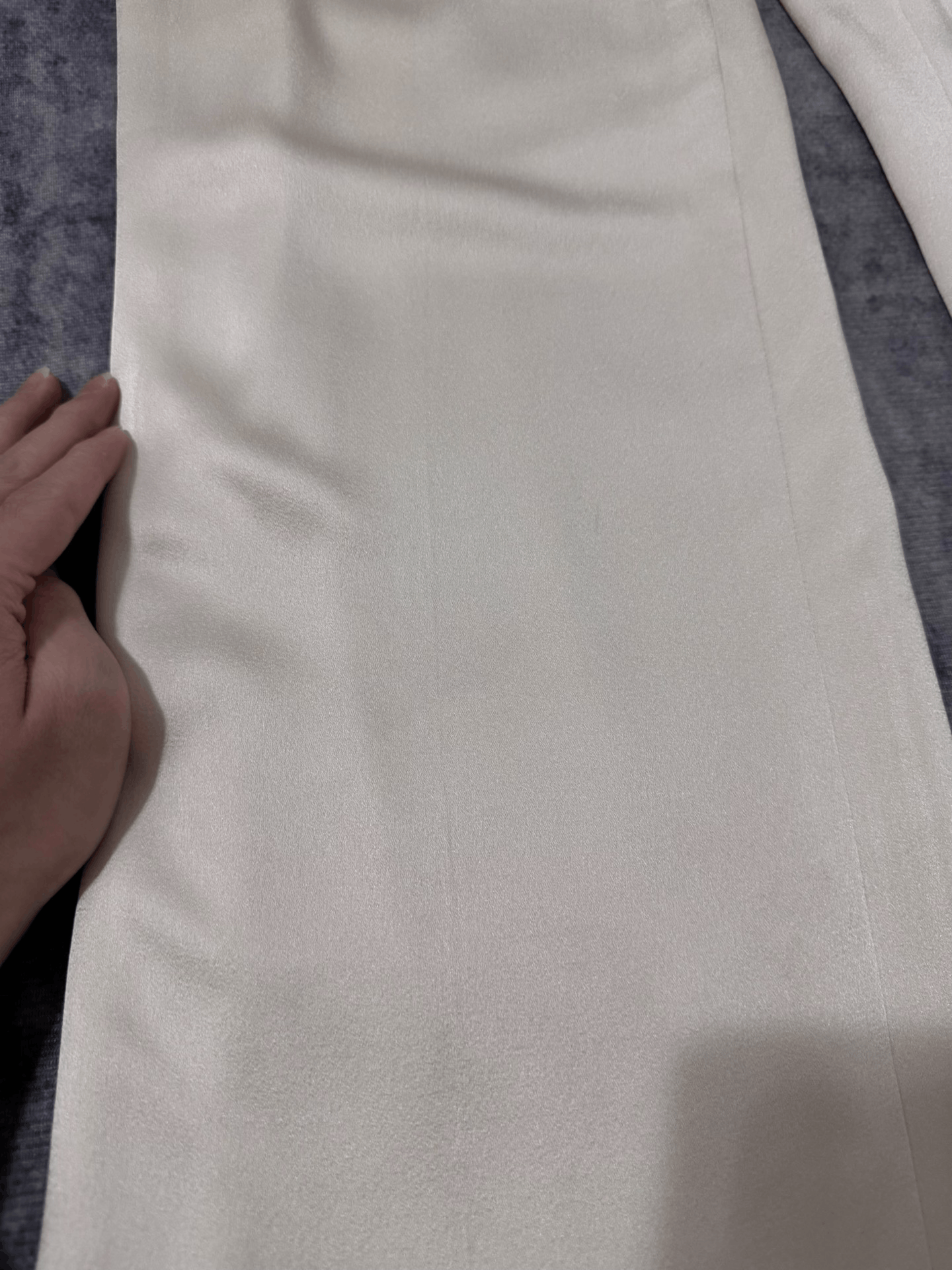 Saint Laurent Paris Saint Laurent 23SS Beige Wide-Leg Pants Size US 26 / EU 42 - 3 Thumbnail