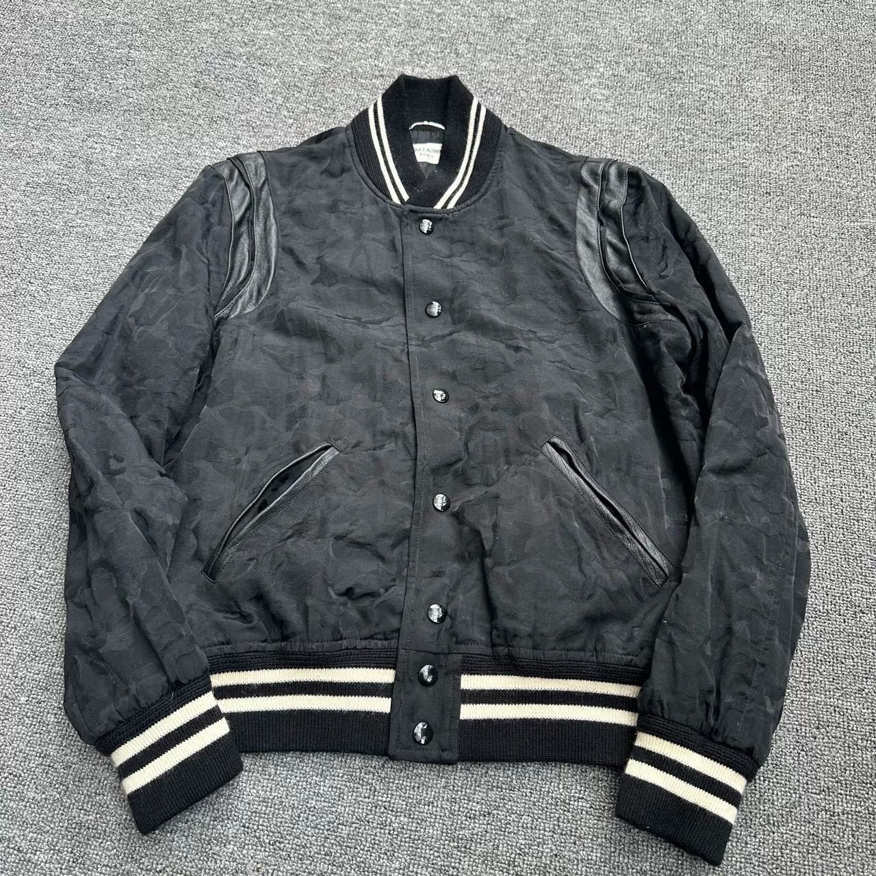 Saint Laurent Paris Saint Laurent Paris Camouflage Baseball Jacket Size US M / EU 48-50 / 2 - 3 Thumbnail