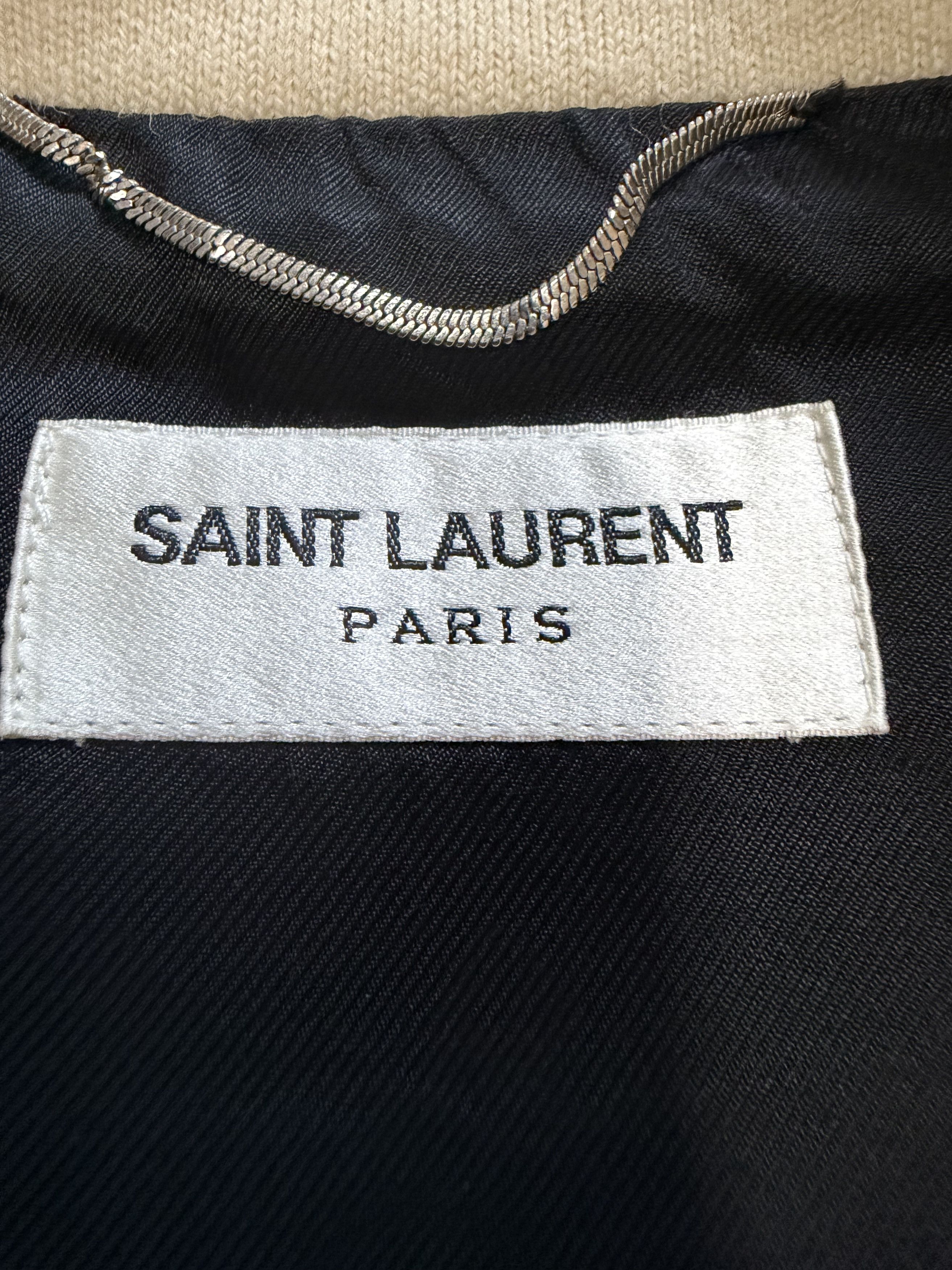 Saint Laurent Paris Saint Laurent 17ss Bohemian Linen Jacket Size US M / EU 48-50 / 2 - 2 Thumbnail