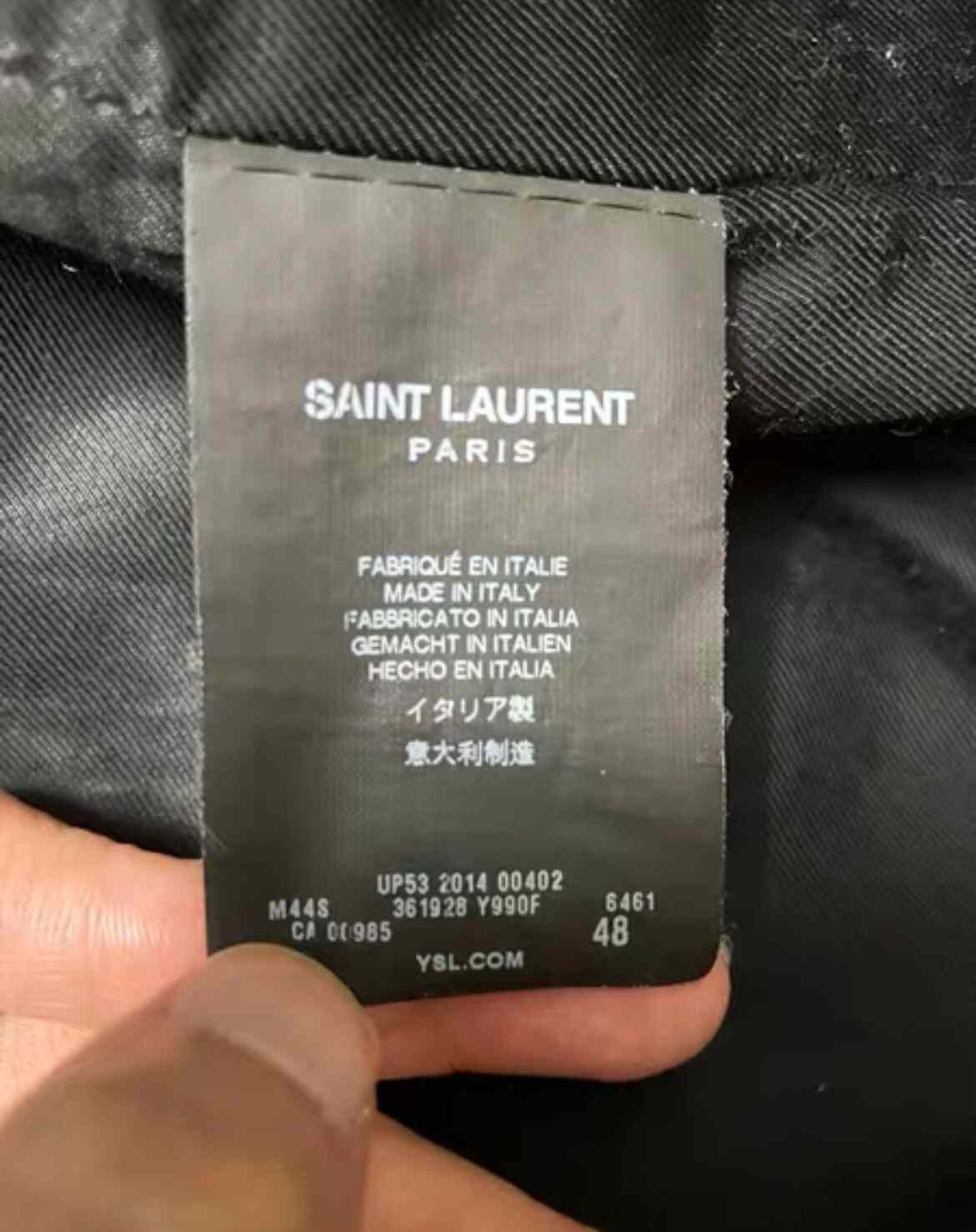 Saint Laurent Paris SAINT LAURENT Red Black Plaid Jacket Size US M / EU 48-50 / 2 - 4 Thumbnail