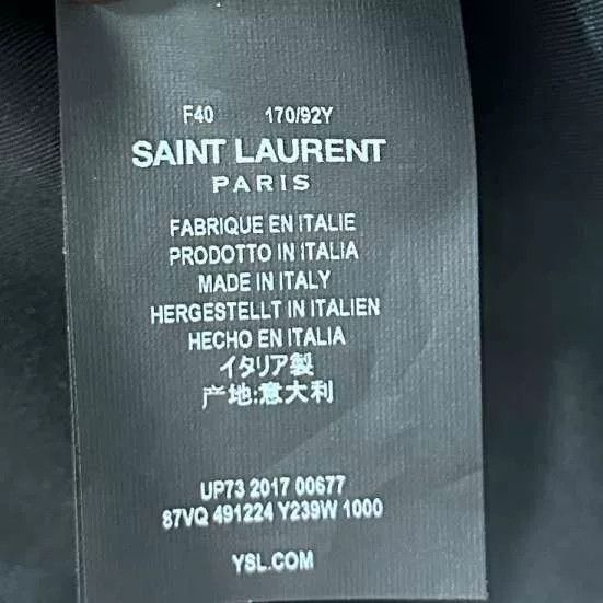 Saint Laurent Paris Saint Laurent Classic Smoking Blazer Size US XXS / EU 40 - 5 Thumbnail