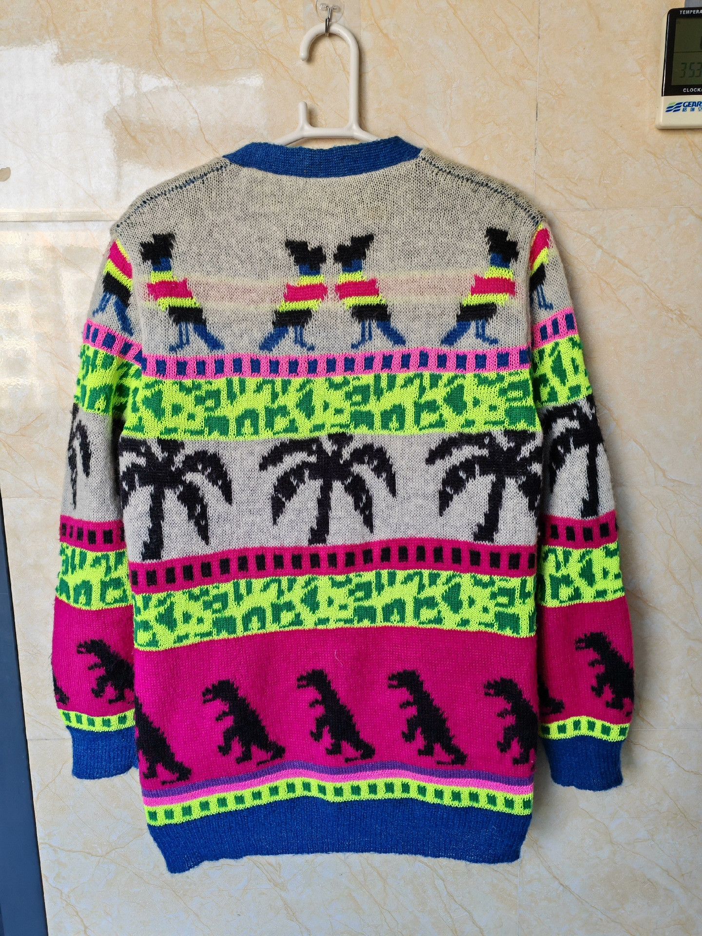 Saint Laurent Paris Saint Laurent 2016 Palm Tree Cardigan Size M / US 6-8 / IT 42-44 - 2 Thumbnail
