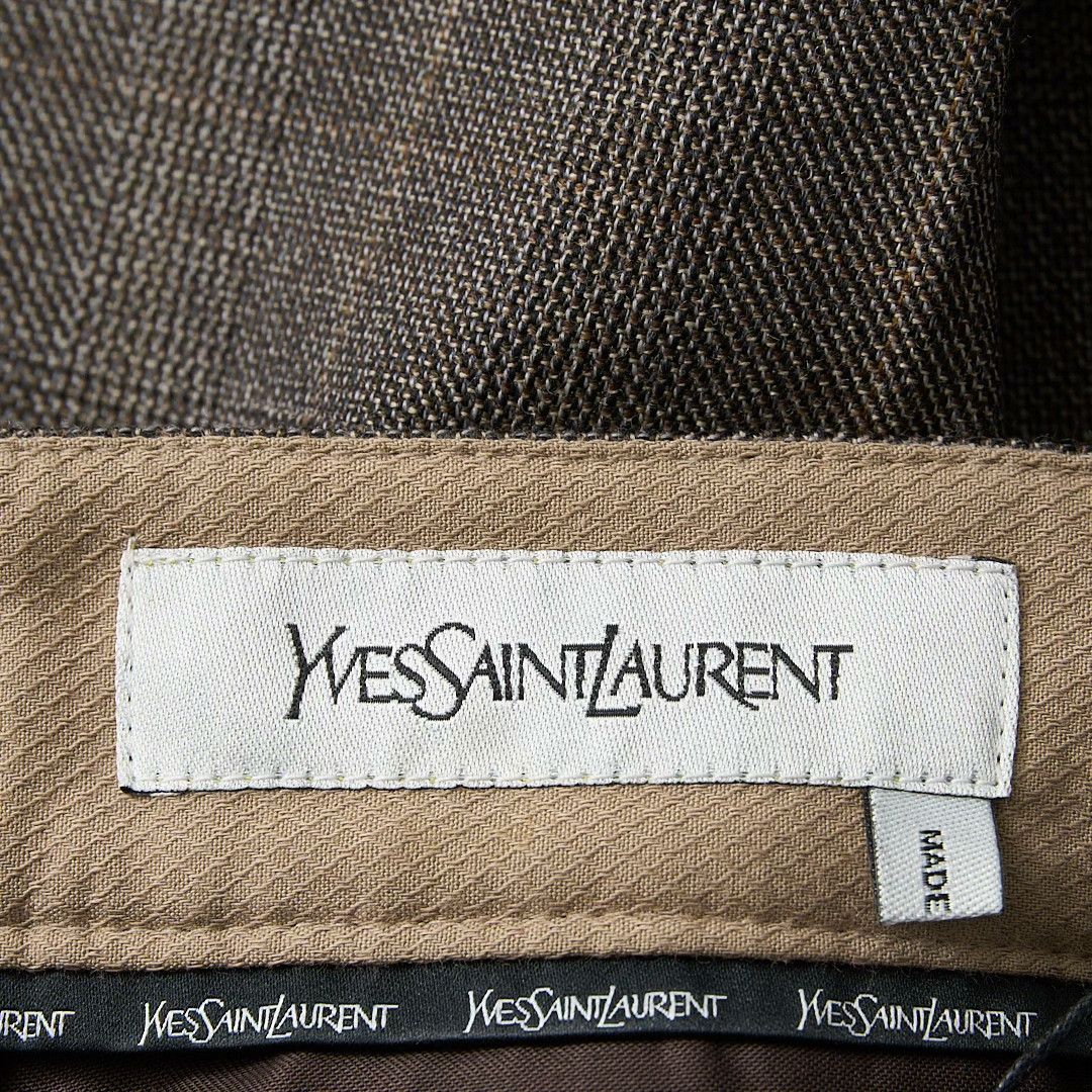Saint Laurent Paris Saint Laurent Men's Checked Drawstring Trousers Size US 28 / EU 44 - 6 Thumbnail