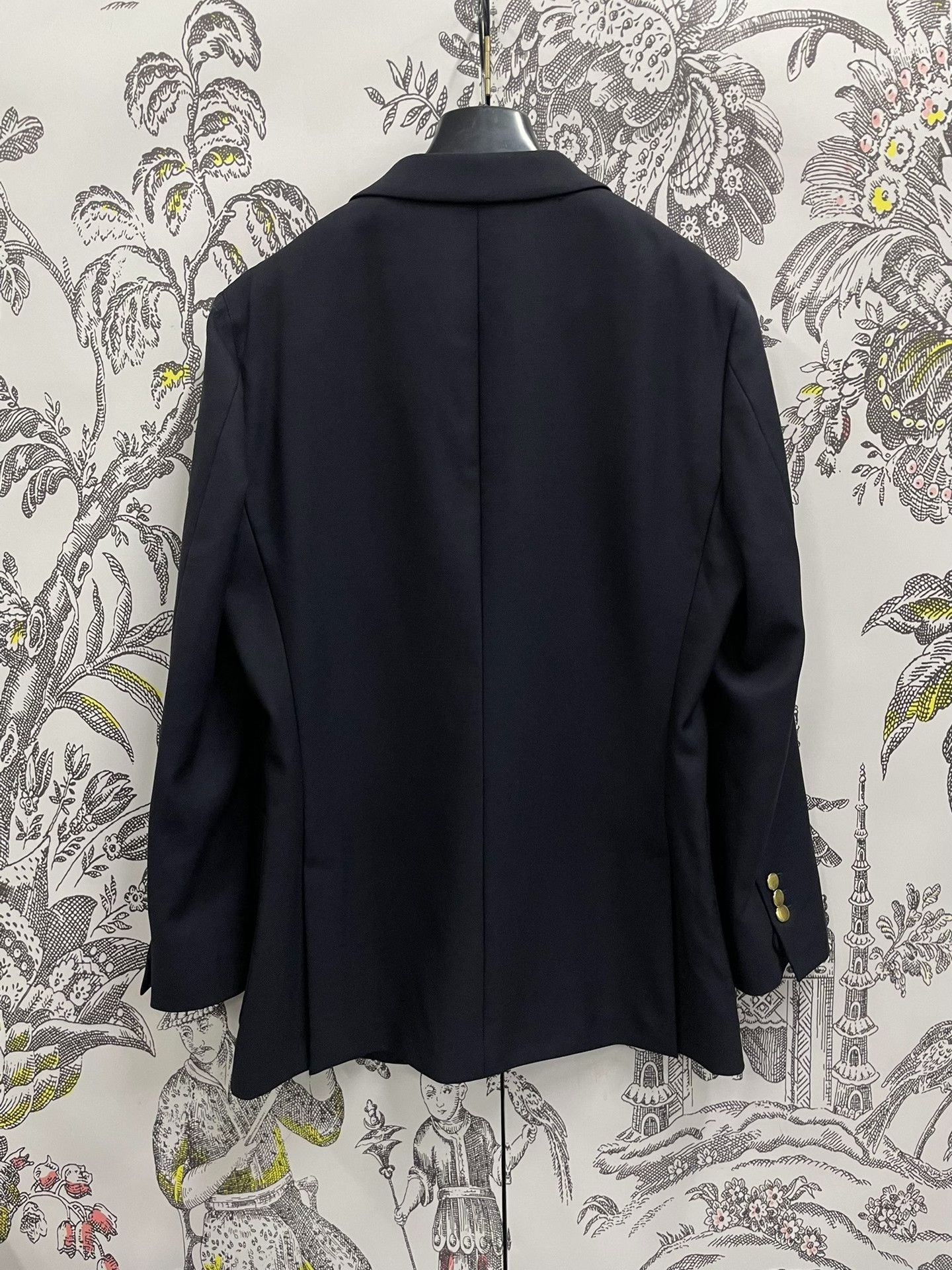 Saint Laurent Paris Saint Laurent Dark Blue Men's Blazer Size US L / EU 52-54 / 3 - 2 Thumbnail