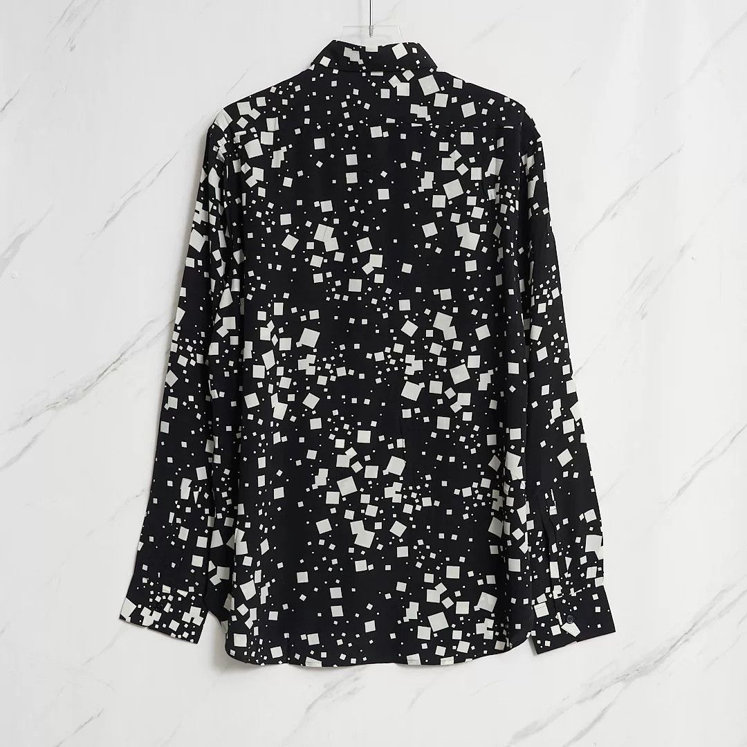 Saint Laurent Paris Saint Laurent Men's Square Collar Shirt Size US XS / EU 42 / 0 - 3 Thumbnail