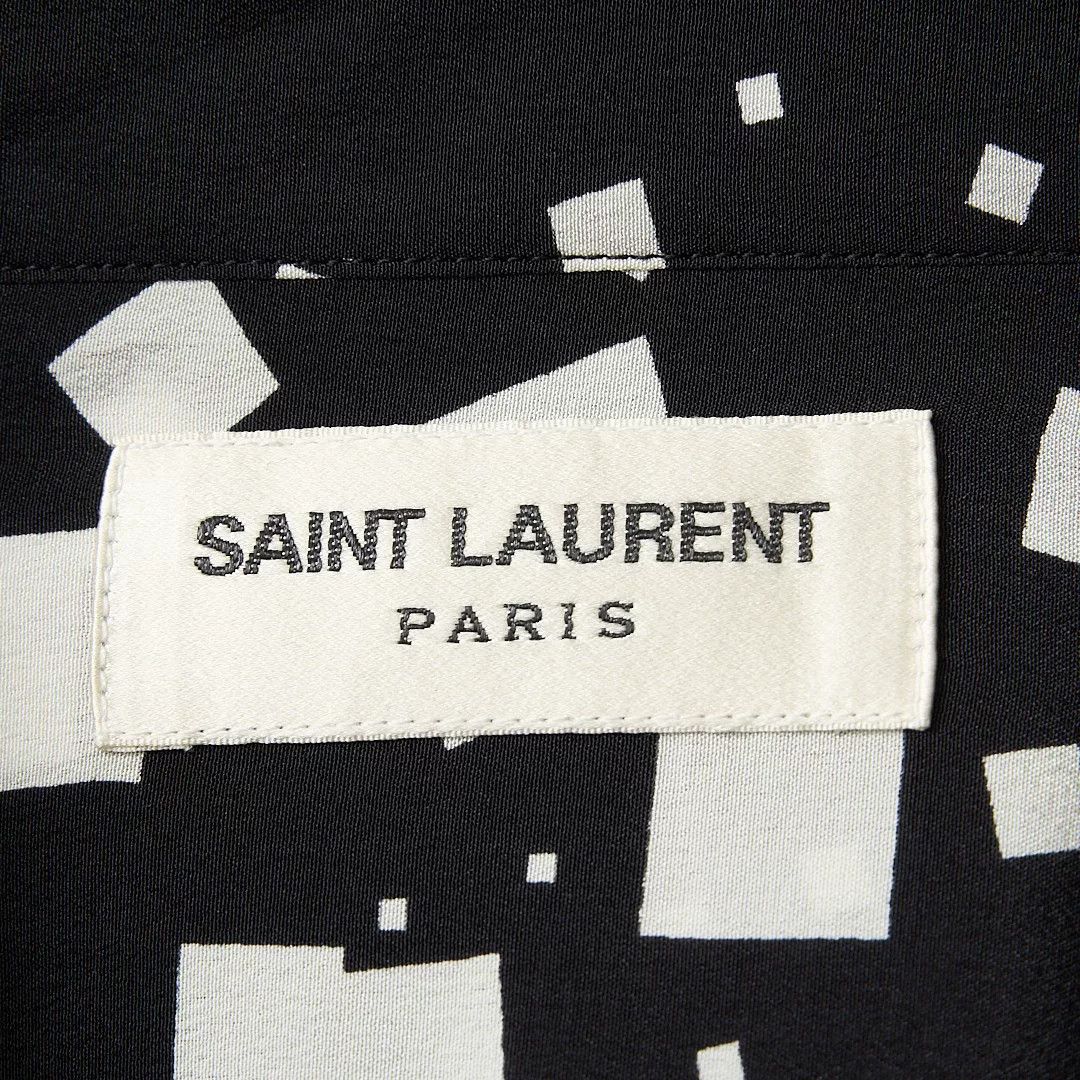Saint Laurent Paris Saint Laurent Men's Square Collar Shirt Size US XS / EU 42 / 0 - 6 Thumbnail