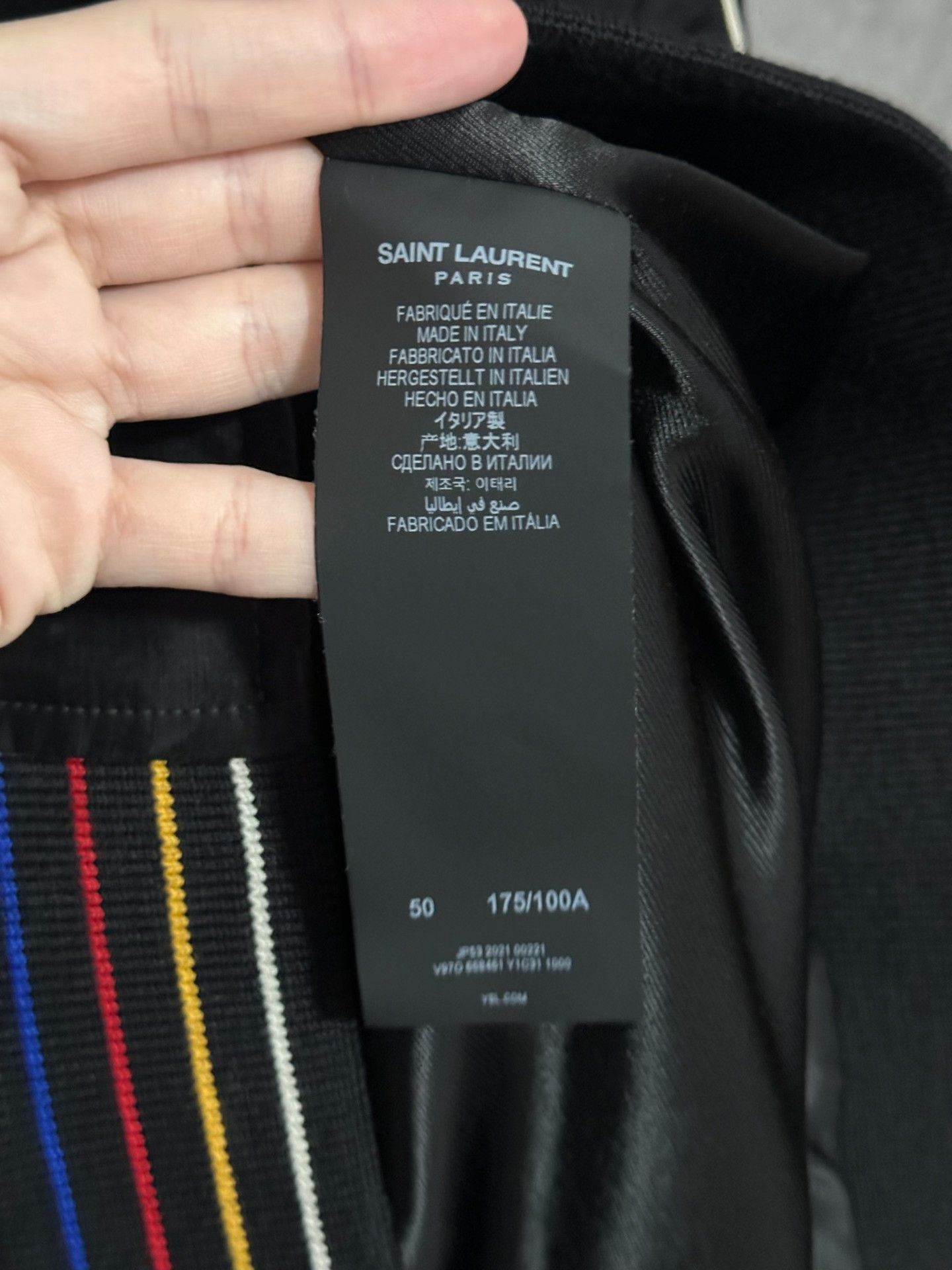 Saint Laurent Paris Saint Laurent YSL Embroidered Bomber Jacket Size US M / EU 48-50 / 2 - 3 Thumbnail
