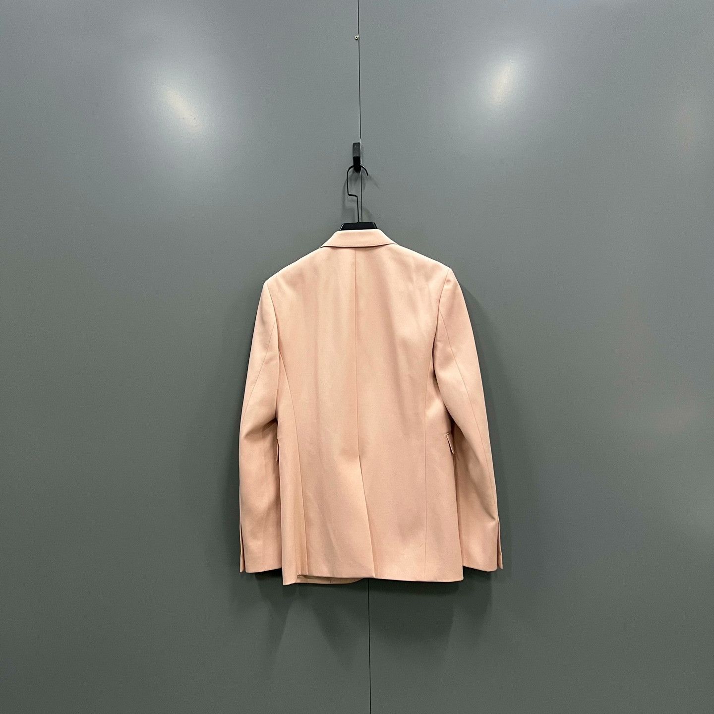 Saint Laurent Paris Saint Laurent Light Pink Notched Lapel Blazer Size US S / EU 44-46 / 1 - 2 Thumbnail