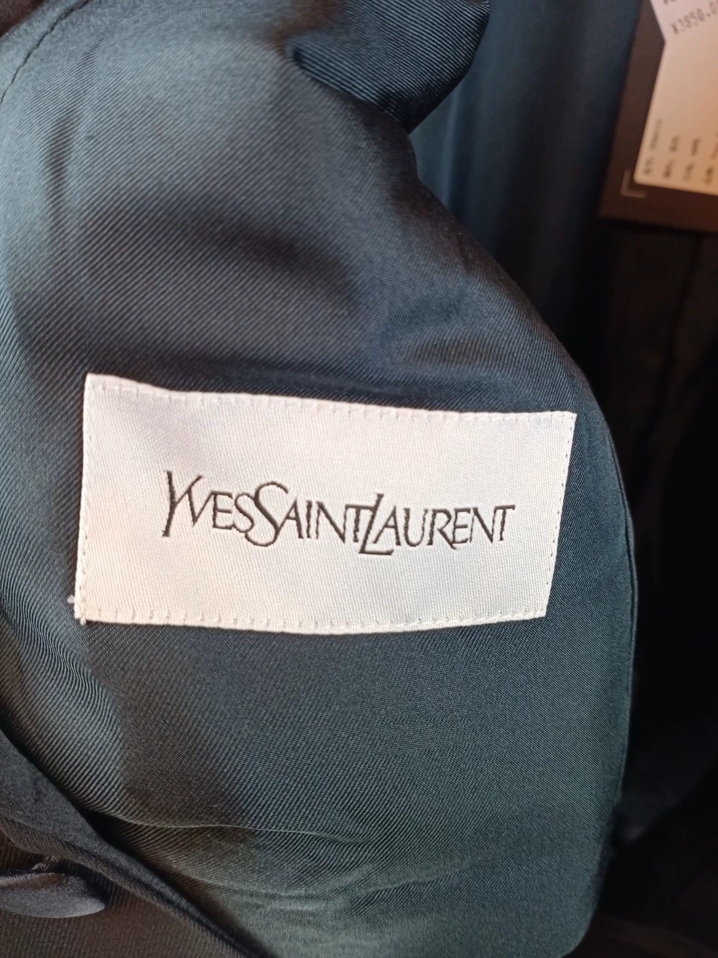Saint Laurent Paris Yves Saint Laurent Men's Black Suit Size US M / EU 48-50 / 2 - 5 Thumbnail