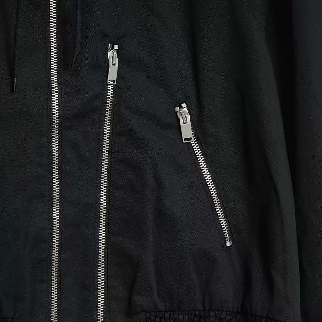 Saint Laurent Paris Saint Laurent Men's Double Zip Hooded Jacket Size US M / EU 48-50 / 2 - 3 Thumbnail