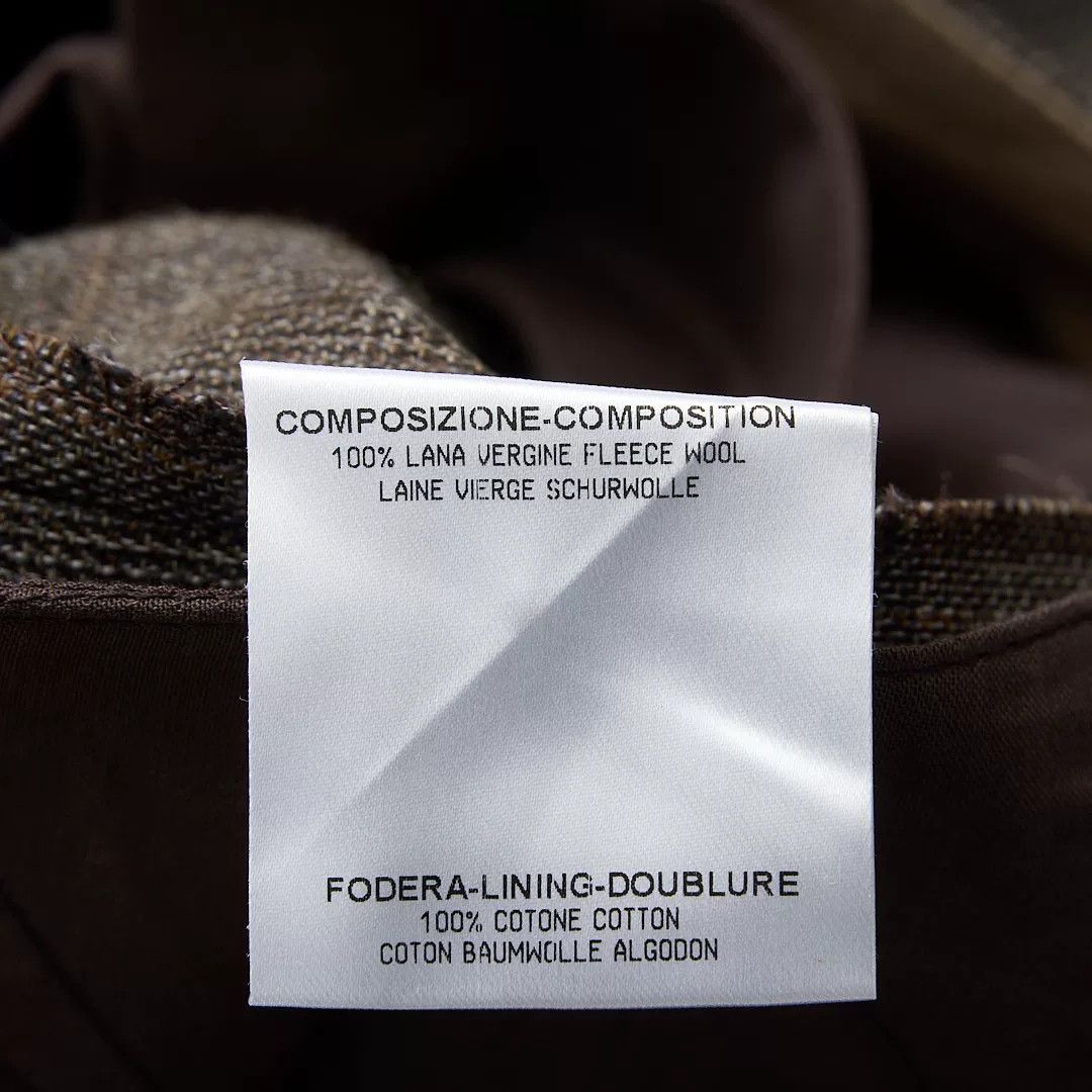 Saint Laurent Paris Saint Laurent Brown Checkered Drawstring Pants Size US 28 / EU 44 - 7 Thumbnail