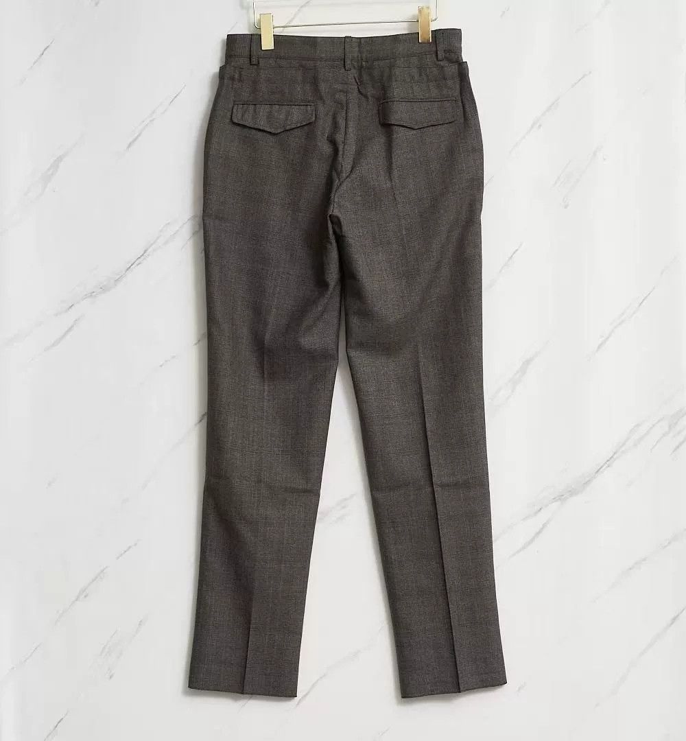 Saint Laurent Paris Saint Laurent Brown Checkered Drawstring Pants Size US 28 / EU 44 - 3 Thumbnail
