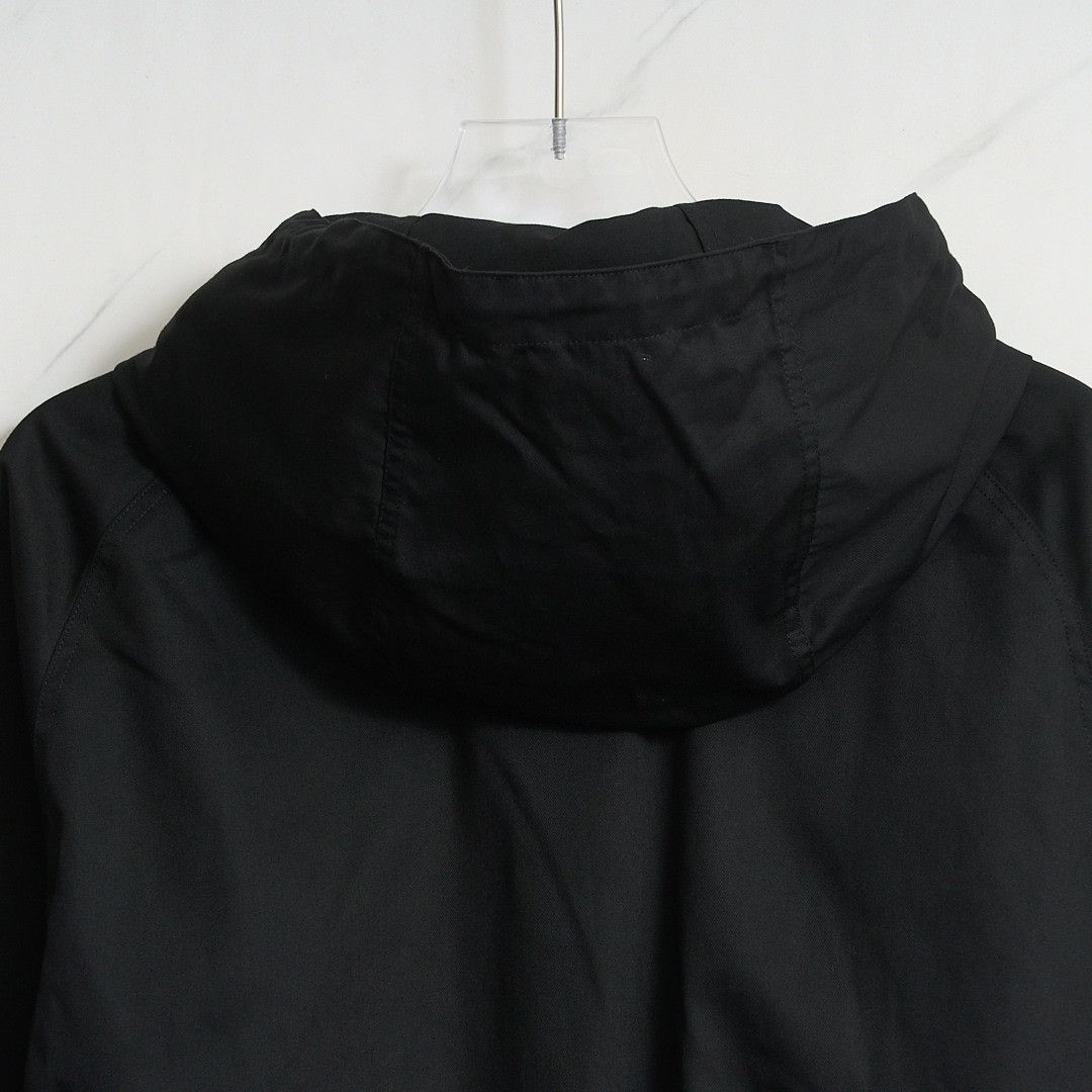 Saint Laurent Paris Saint Laurent Men's Black Hooded Jacket Size US M / EU 48-50 / 2 - 6 Thumbnail