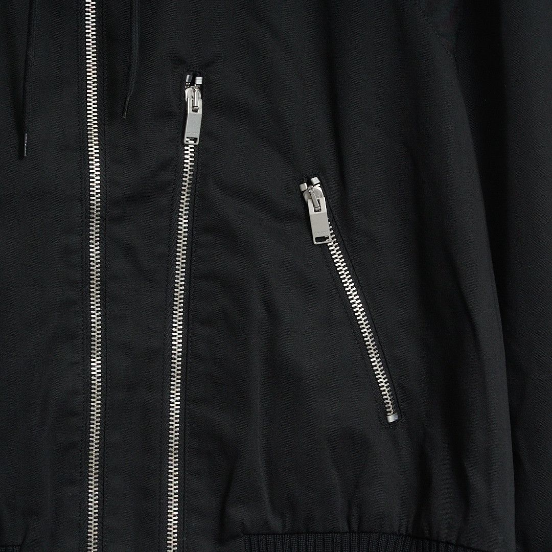 Saint Laurent Paris Saint Laurent Men's Black Hooded Jacket Size US M / EU 48-50 / 2 - 3 Thumbnail