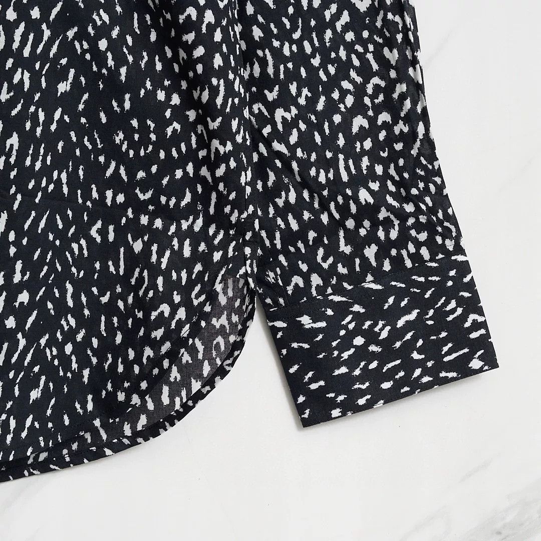 Saint Laurent Paris Saint Laurent Men's Polka Dot Shirt Size US XS / EU 42 / 0 - 3 Thumbnail