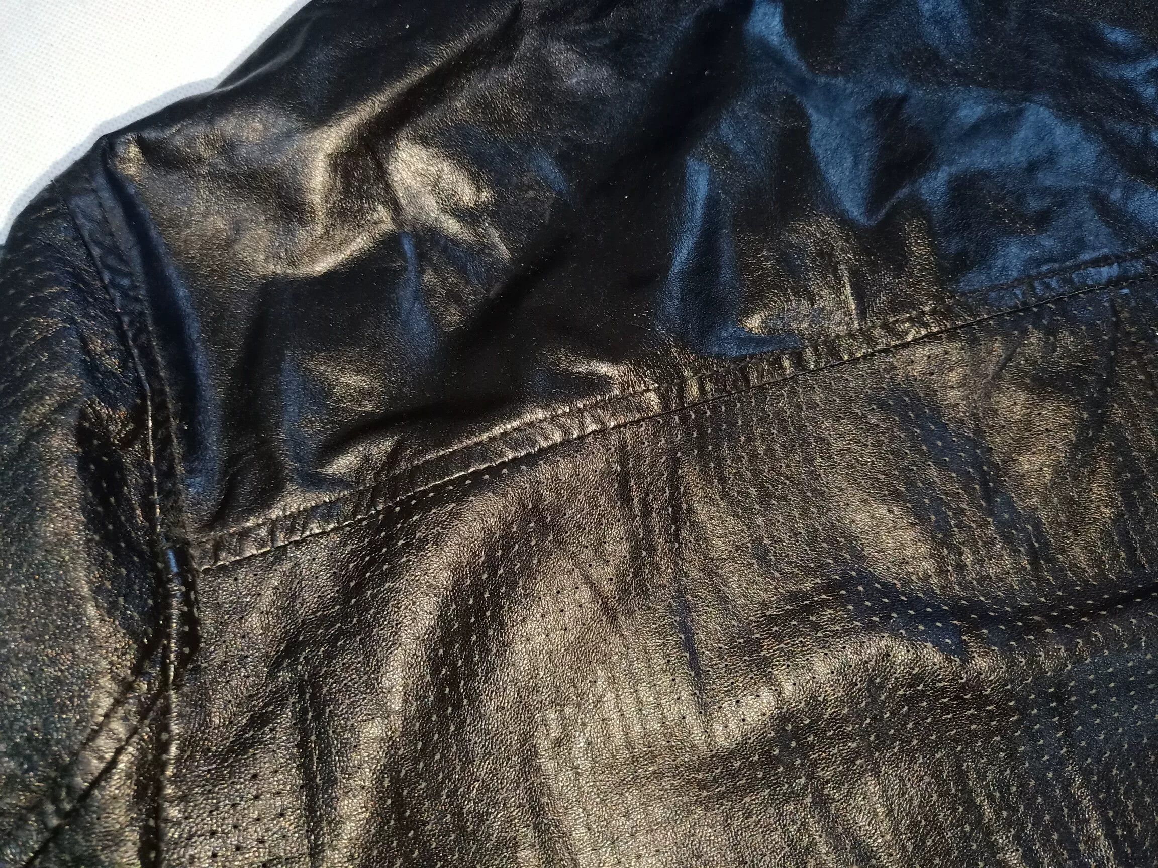 Saint Laurent Paris Saint Laurent Men's Leather Hooded Jacket Size US L / EU 52-54 / 3 - 7 Thumbnail