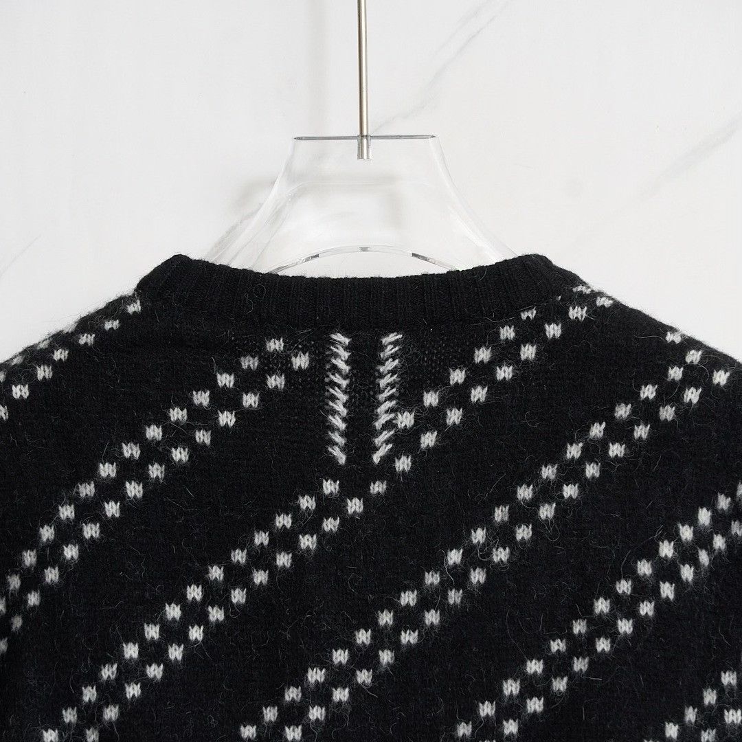 Saint Laurent Paris Saint Laurent Men's Zigzag Knit Sweater Size US M / EU 48-50 / 2 - 5 Thumbnail
