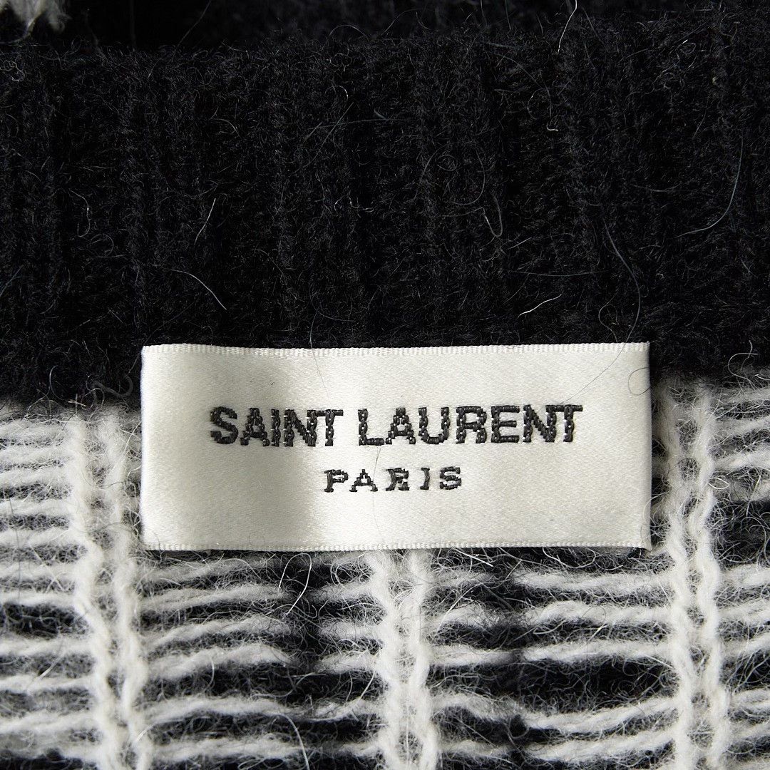 Saint Laurent Paris Saint Laurent Men's Zigzag Knit Sweater Size US M / EU 48-50 / 2 - 6 Thumbnail