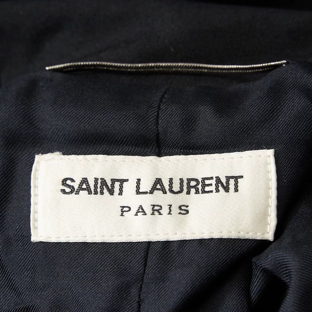 Saint Laurent Paris Saint Laurent Men's Hooded Double Zip Jacket Size US M / EU 48-50 / 2 - 7 Thumbnail