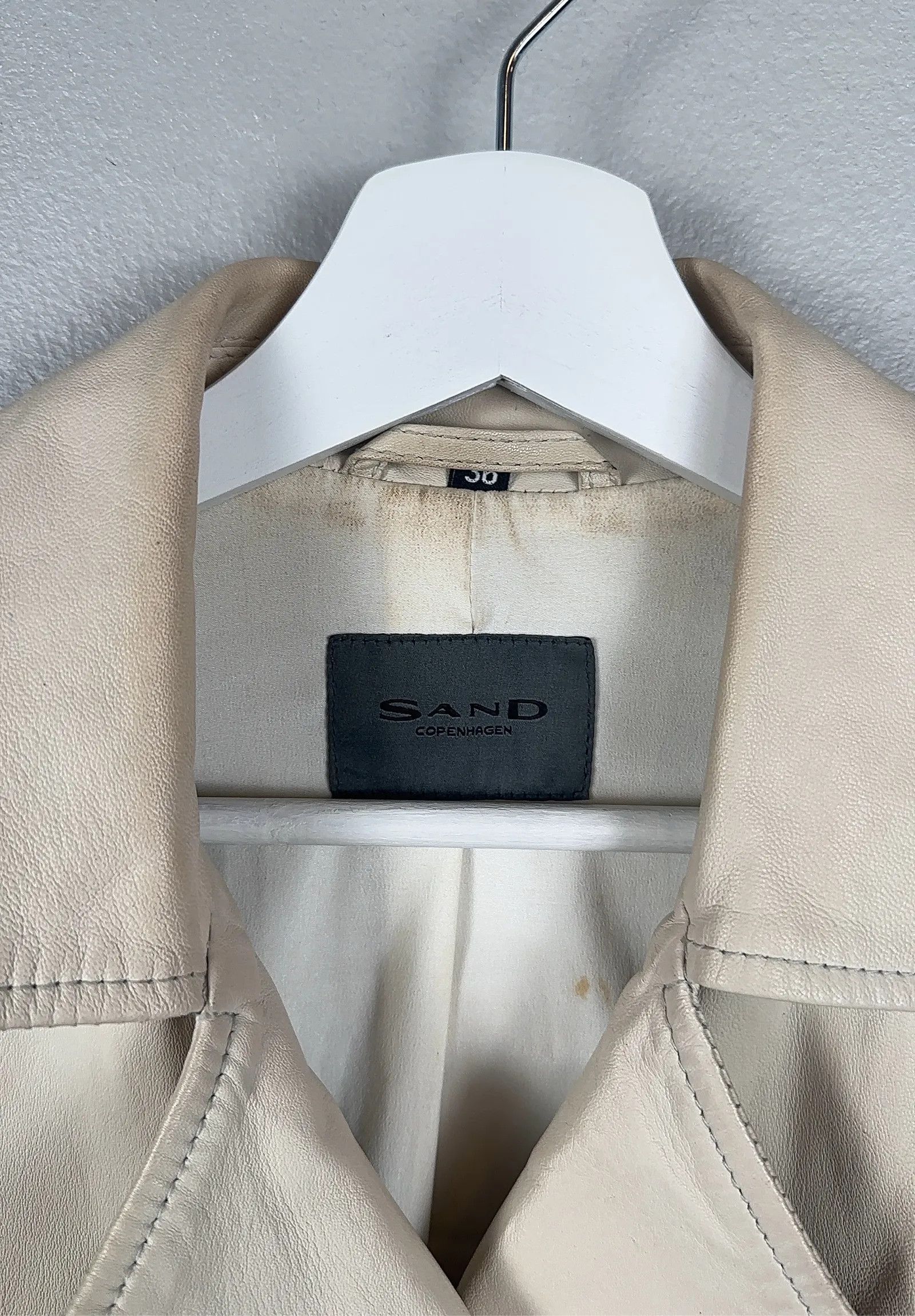 SAND Sand Leather Jacket Size XS / US 0-2 / IT 36-38 - 2 Thumbnail