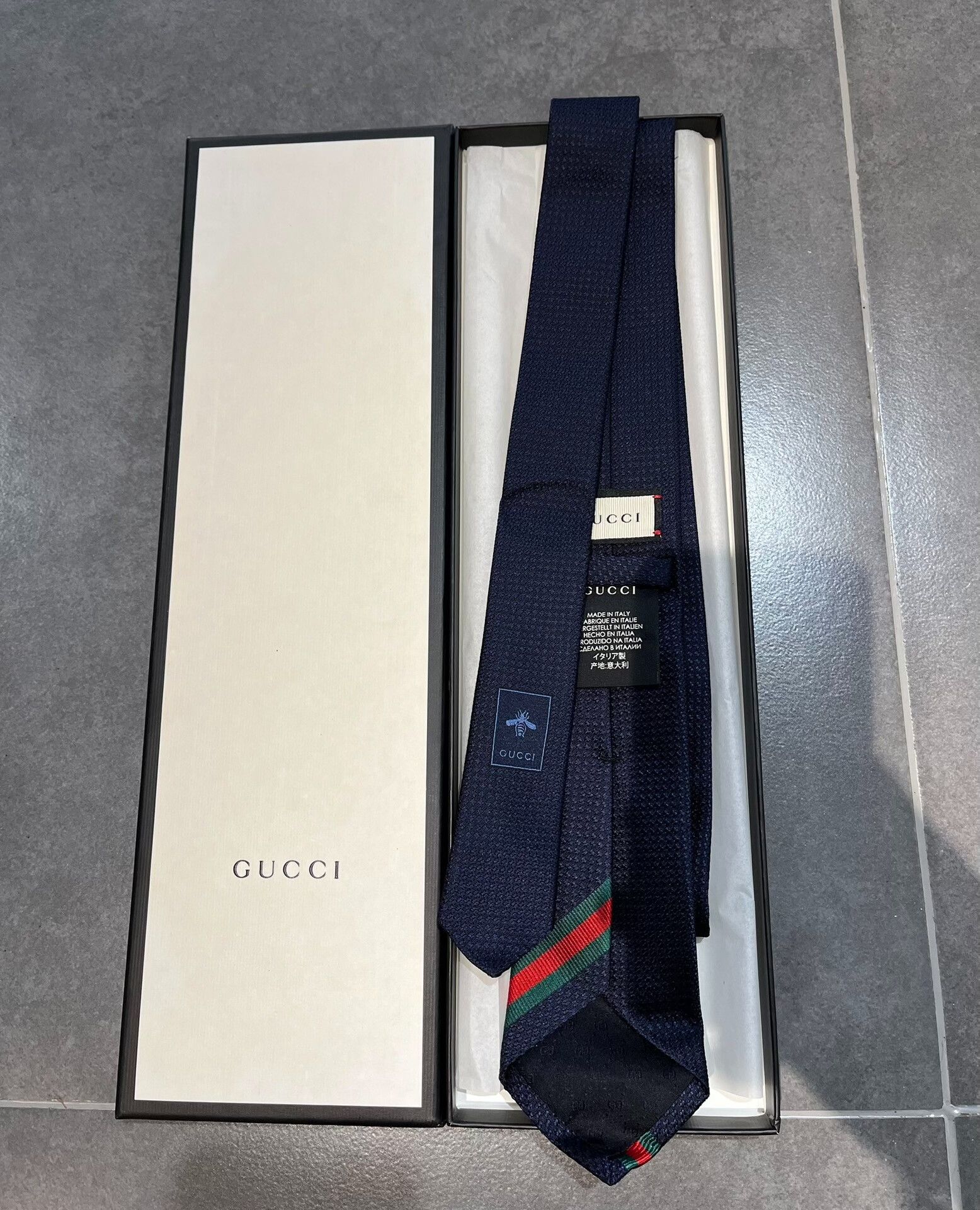 Gucci Gucci Silk Tie one size Men Size ONE SIZE - 2 Thumbnail