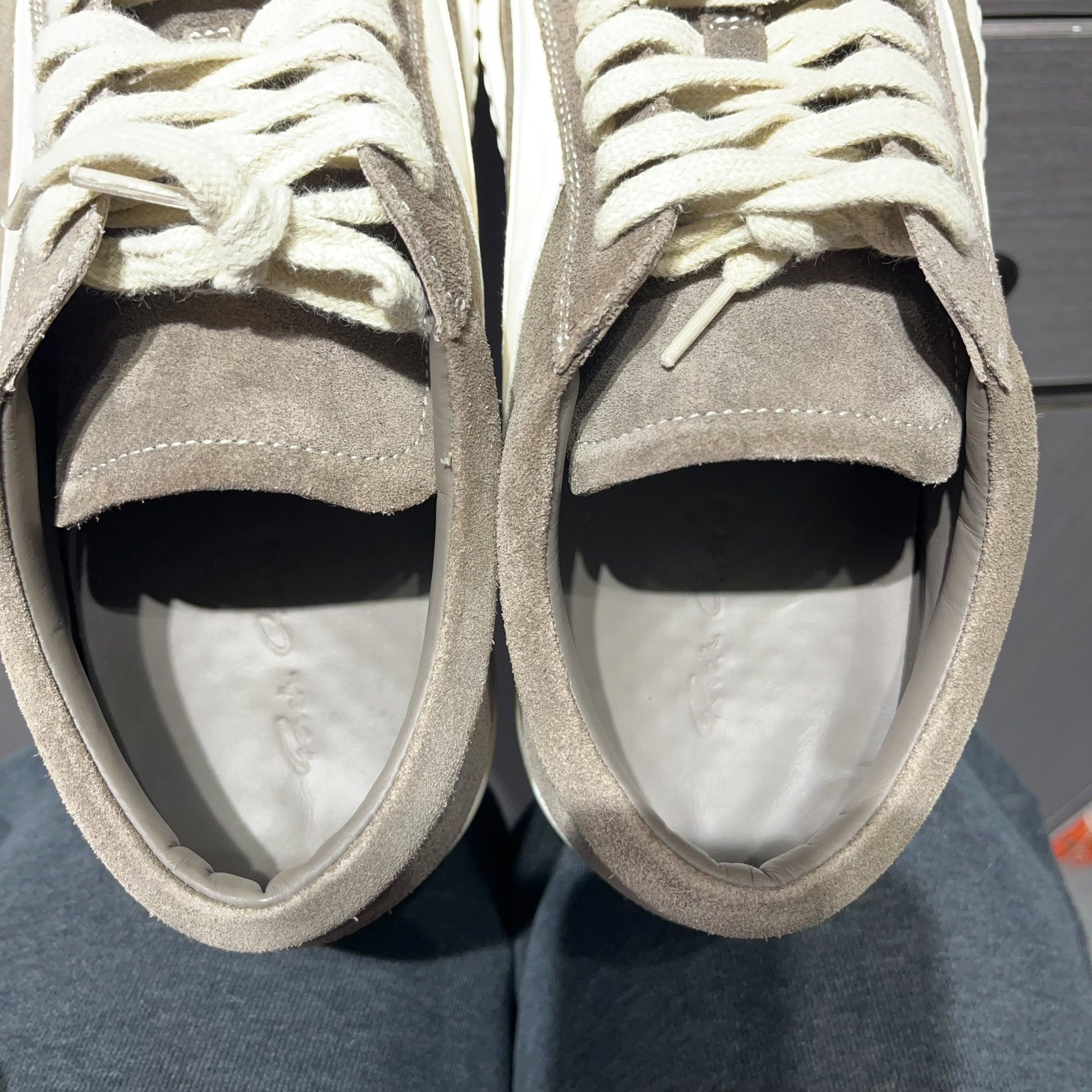 Rick Owens Rick Owens Gray Lowtop Sneakers 9 Men Size US 9 / EU 42 - 8 Thumbnail